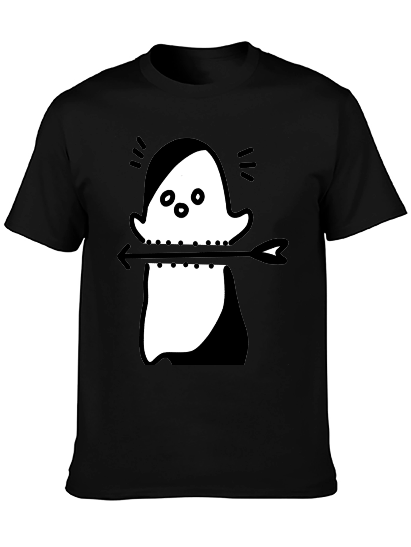 Ghost Arrow T-Shirt - Unique Graphic Tee