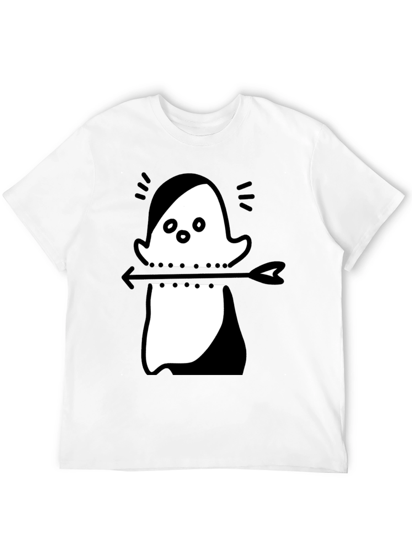 Ghost Arrow T-Shirt - Unique Graphic Tee