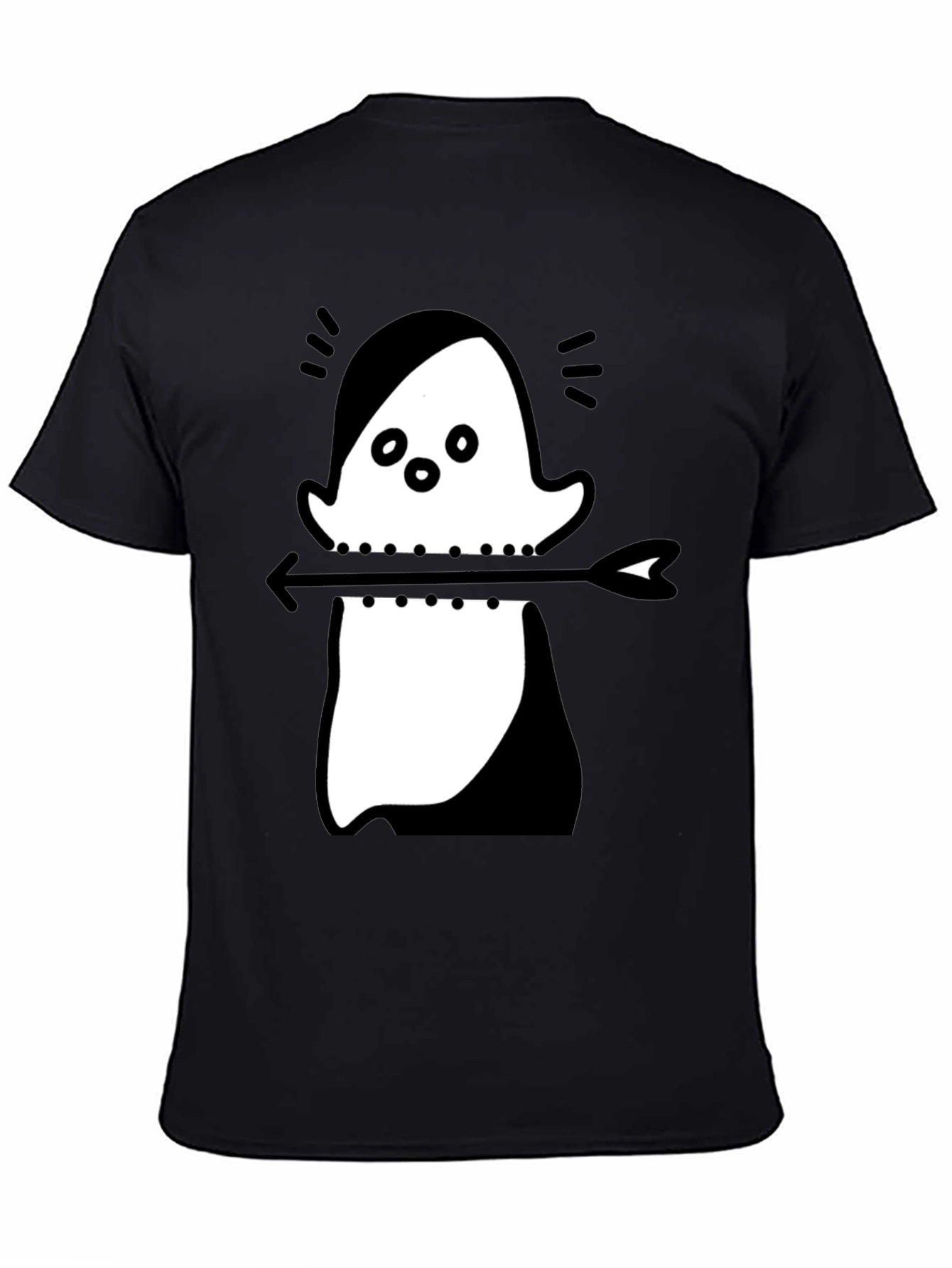 Ghost Arrow T-Shirt - Unique Graphic Tee