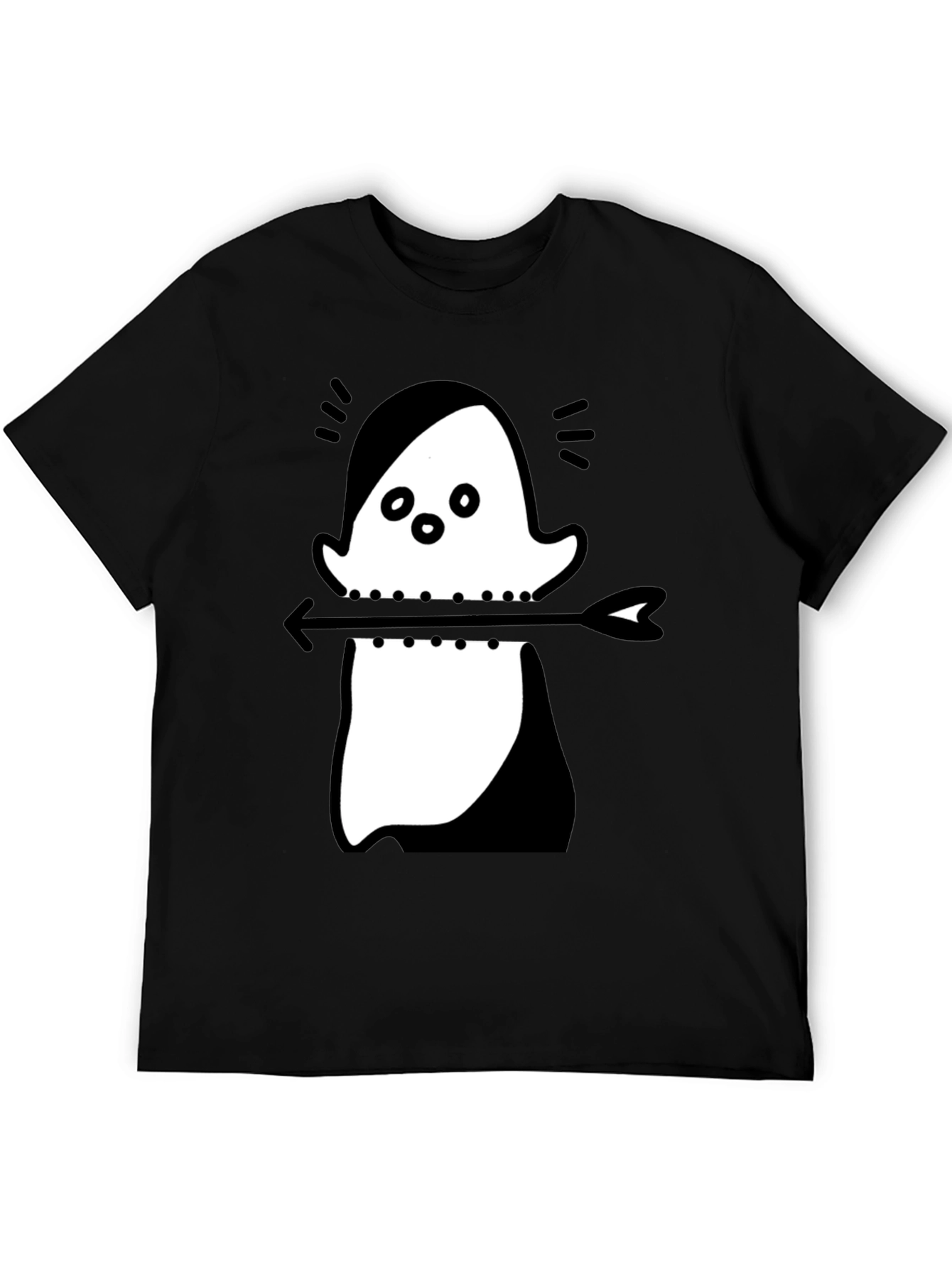 Ghost Arrow T-Shirt - Unique Graphic Tee