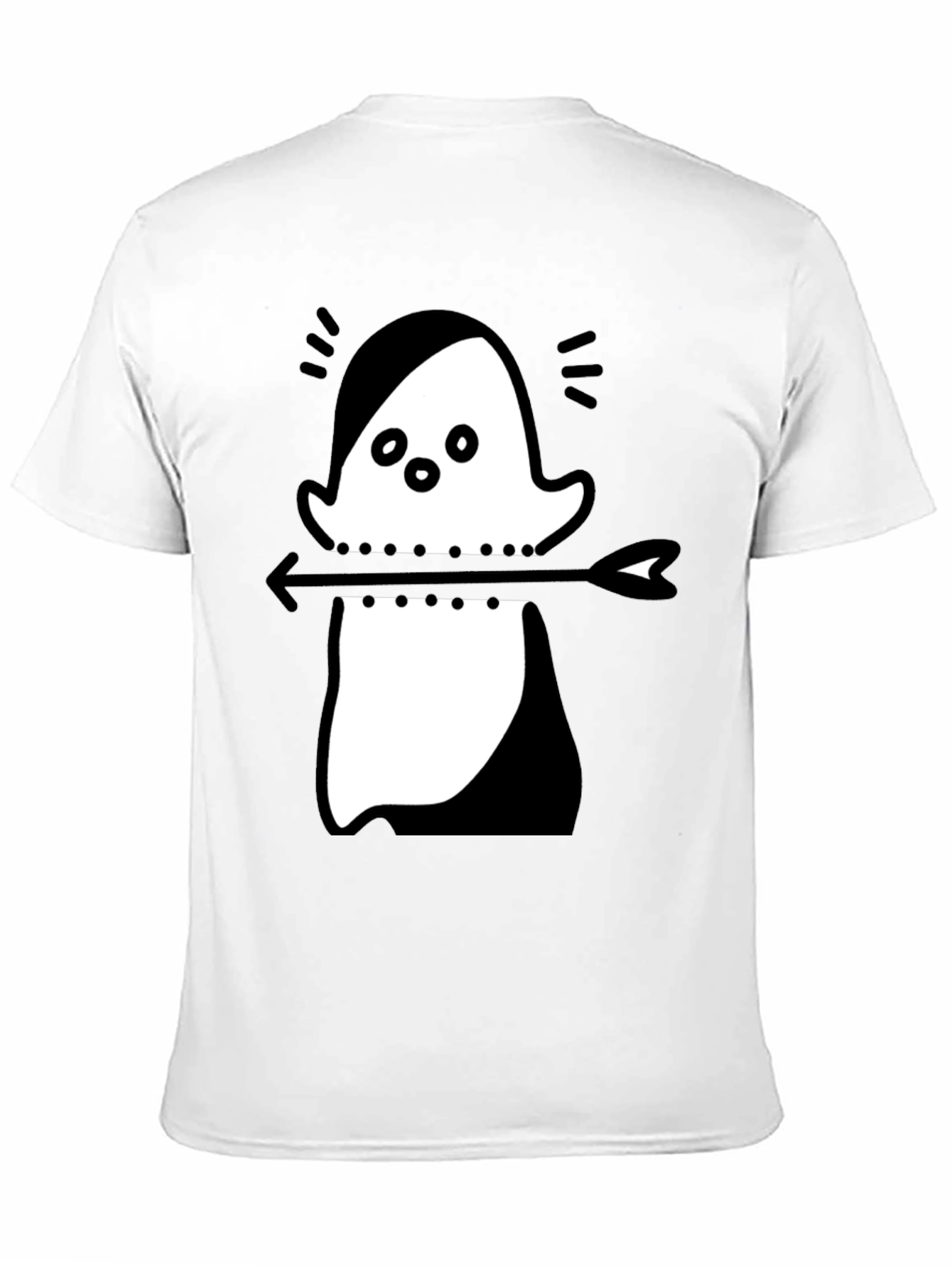Ghost Arrow T-Shirt - Unique Graphic Tee