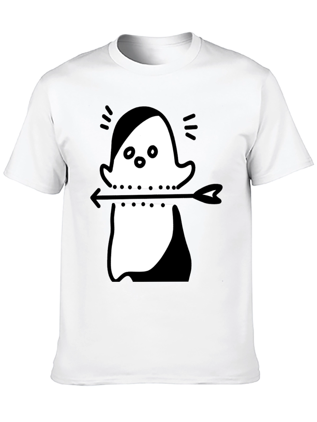 Ghost Arrow T-Shirt - Unique Graphic Tee