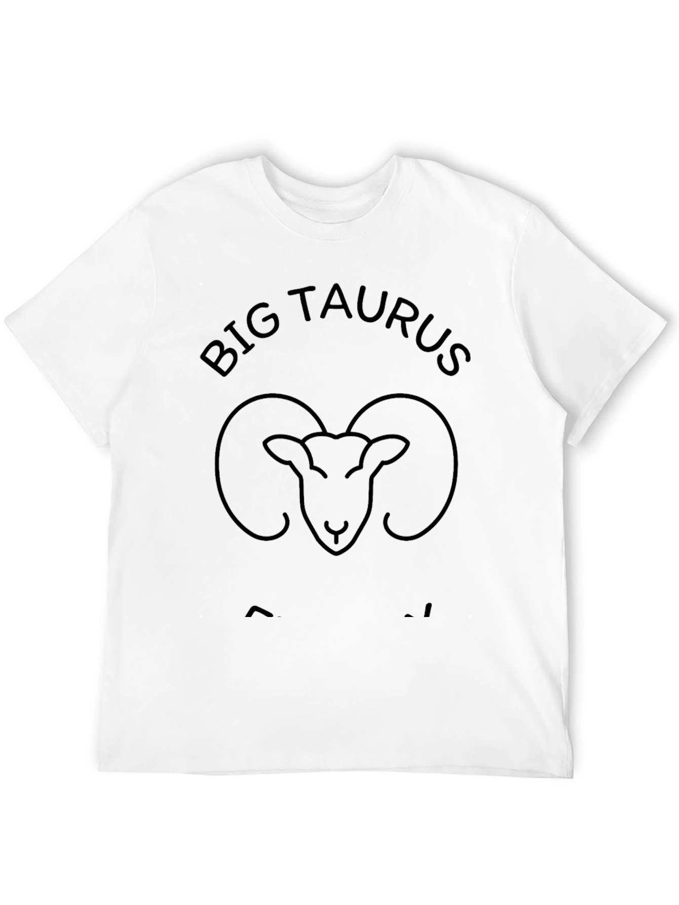 Big Taurus T-Shirt - Zodiac Sign Tee