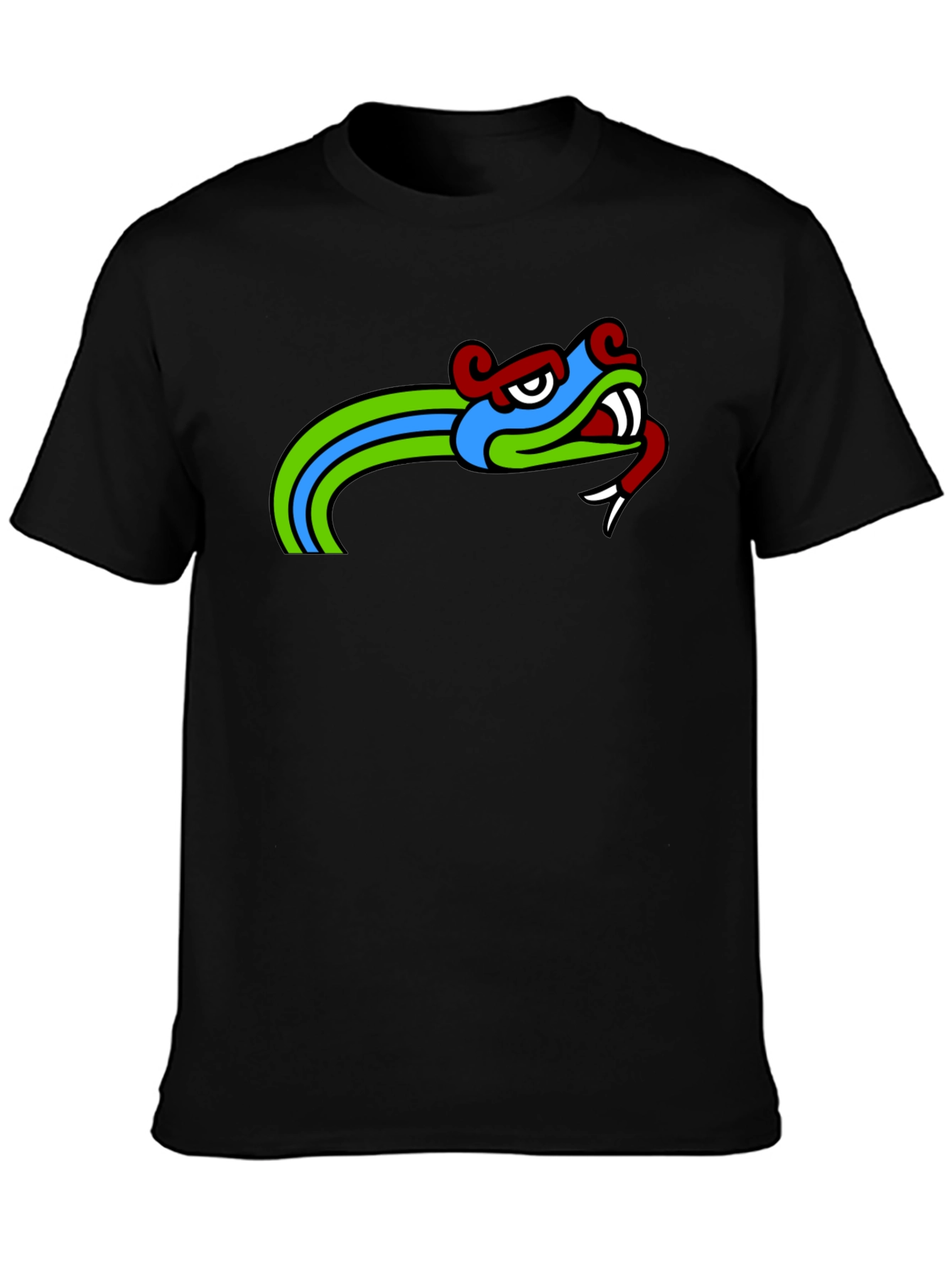 Quetzalcoatl Tee - Aztec Serpent God Graphic T-Shirt