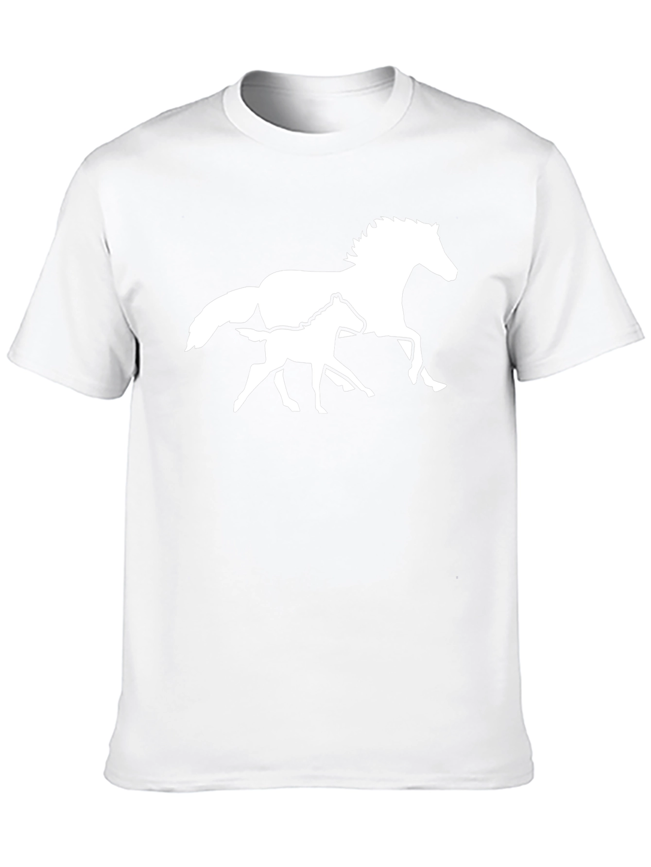 Black Horse & Foal Graphic Tee