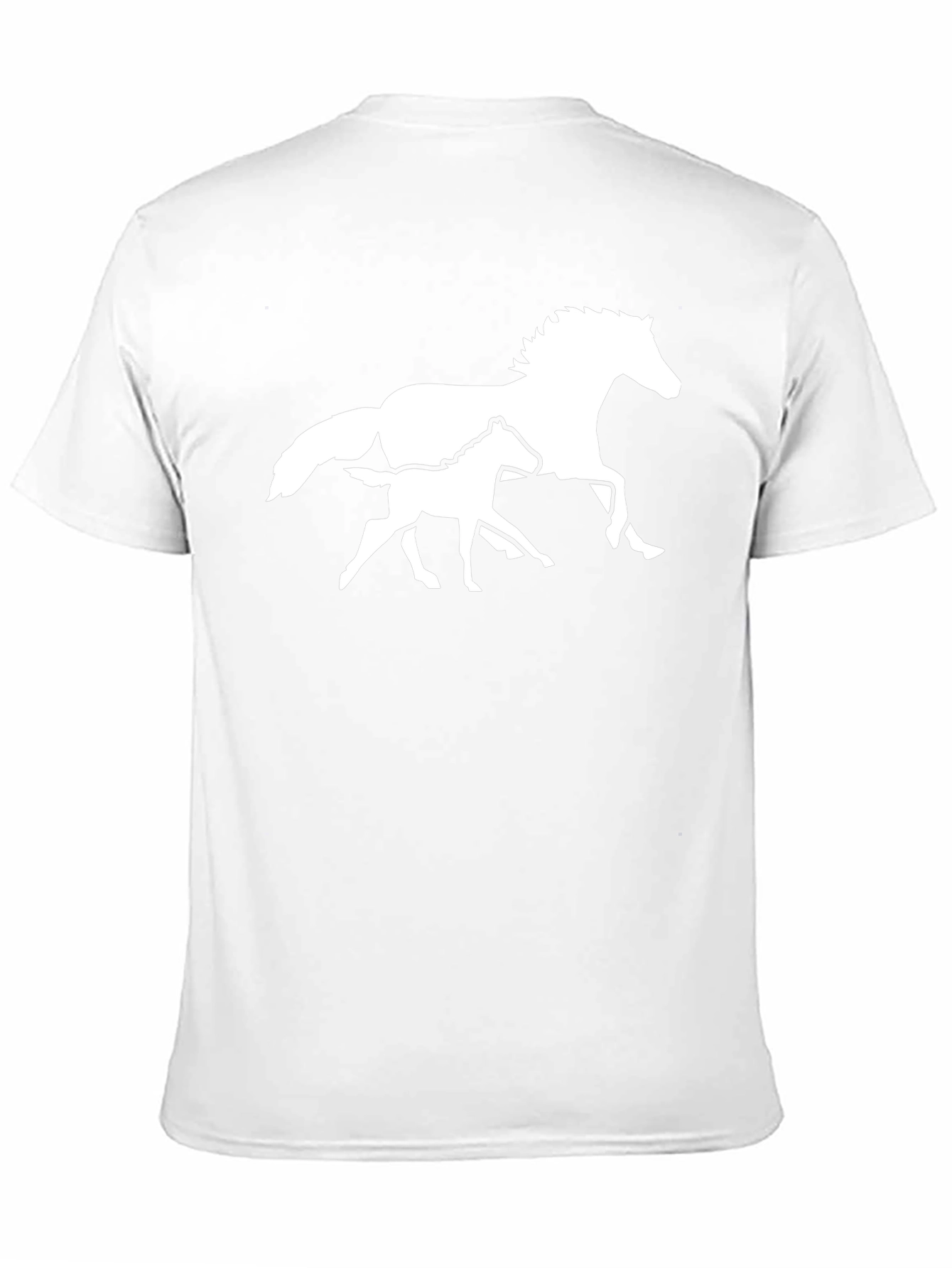 Black Horse & Foal Graphic Tee