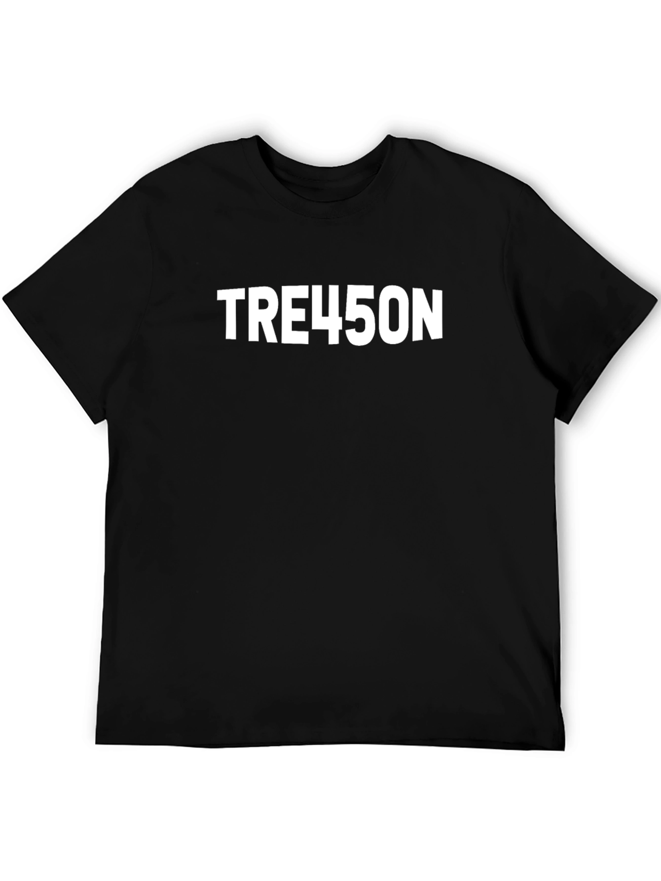 Treason Graphic Tee - Bold Statement Black T-Shirt