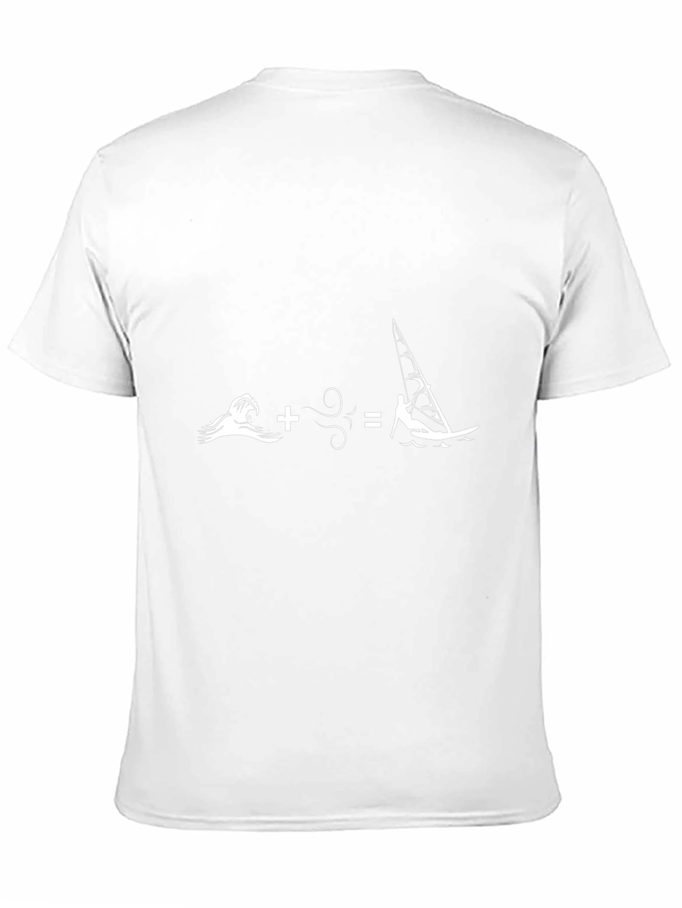 Wave + Wind = Windsurf T-Shirt