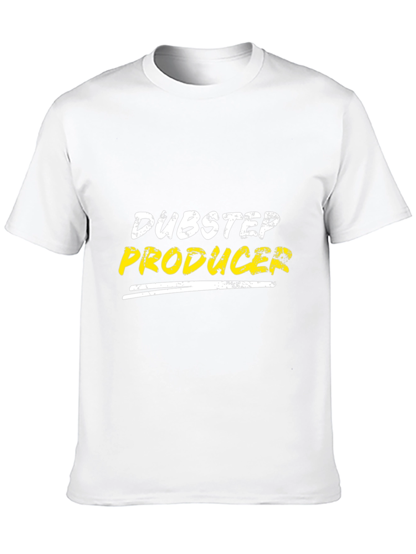 Dubstep Producer Graphic Tee - Black Cotton T-Shirt