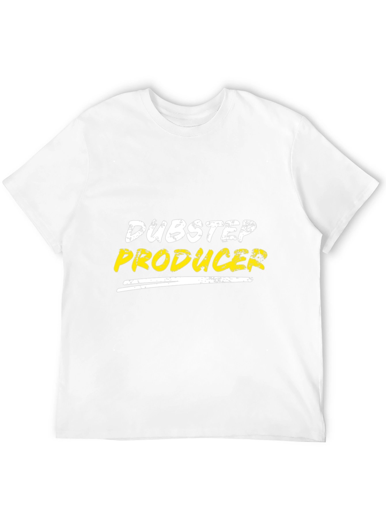 Dubstep Producer Graphic Tee - Black Cotton T-Shirt