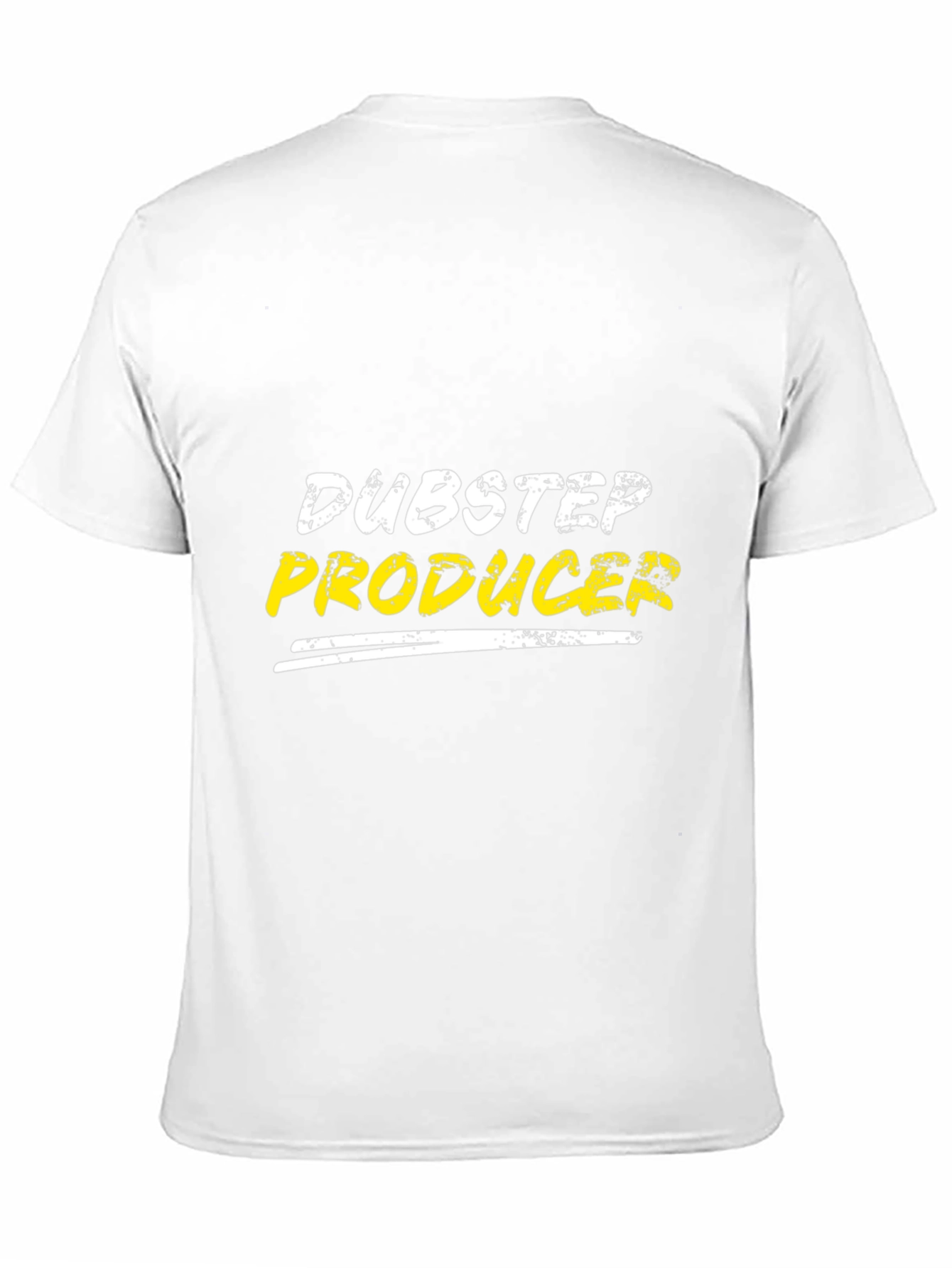 Dubstep Producer Graphic Tee - Black Cotton T-Shirt