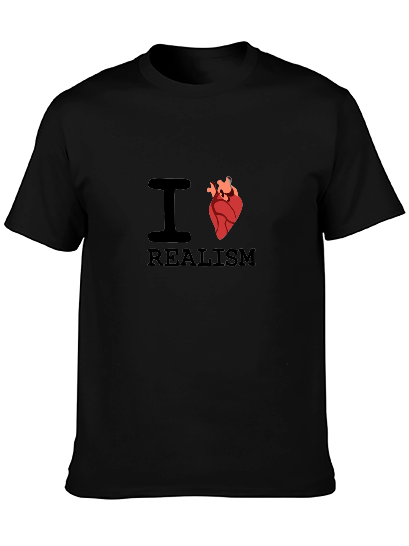 I Heart Realism T-Shirt - Anatomical Heart Tee