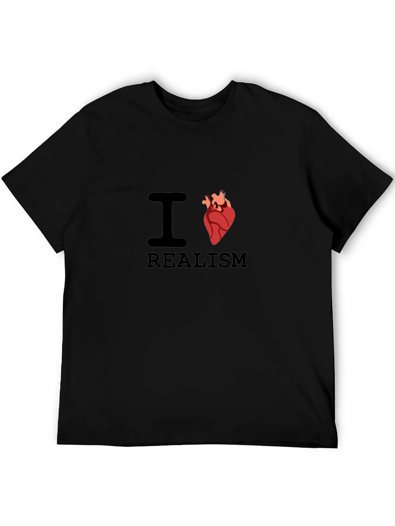 I Heart Realism T-Shirt - Anatomical Heart Tee