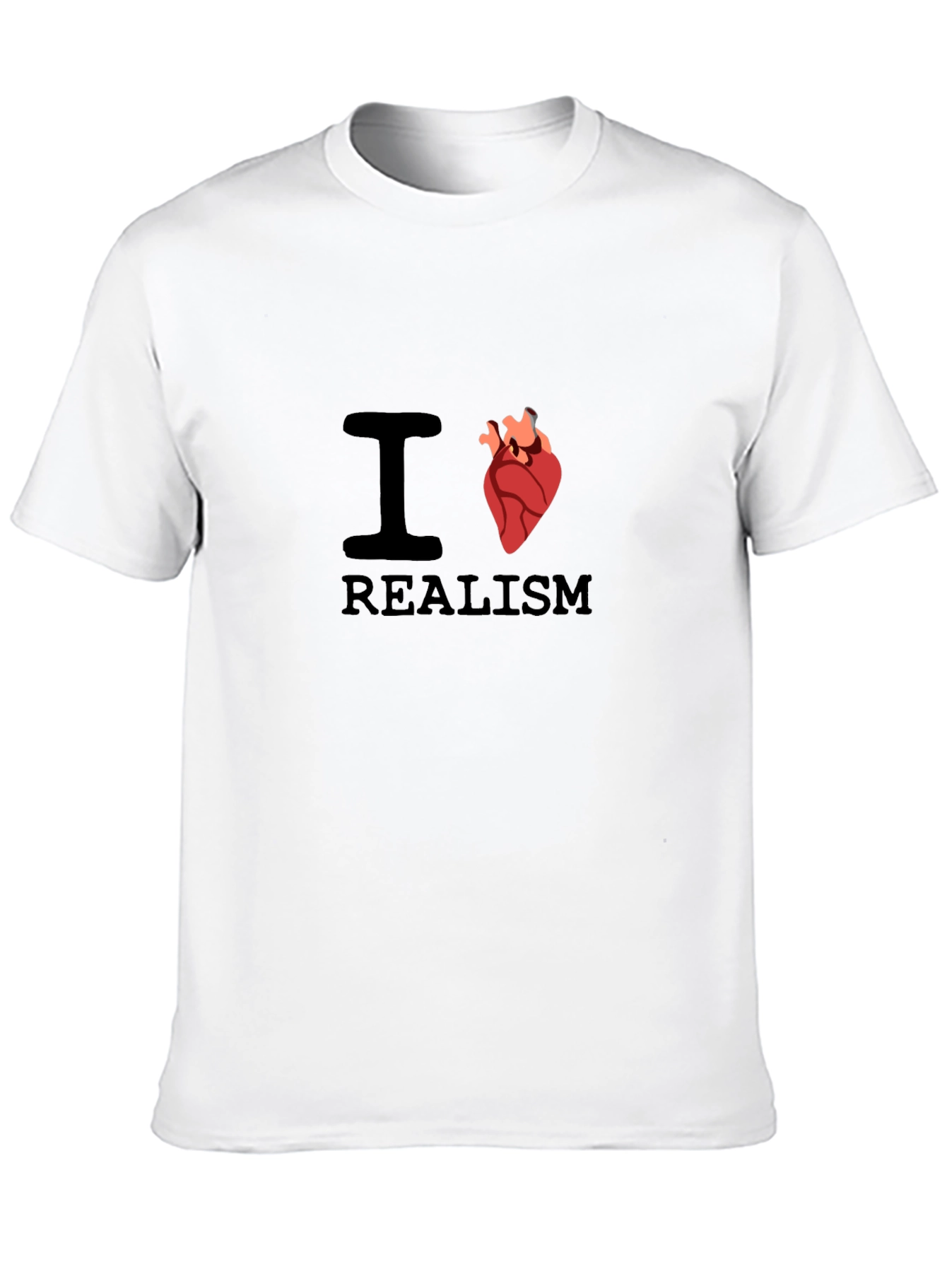 I Heart Realism T-Shirt - Anatomical Heart Tee