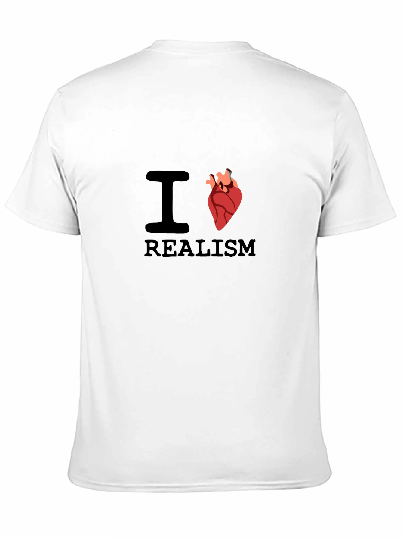 I Heart Realism T-Shirt - Anatomical Heart Tee