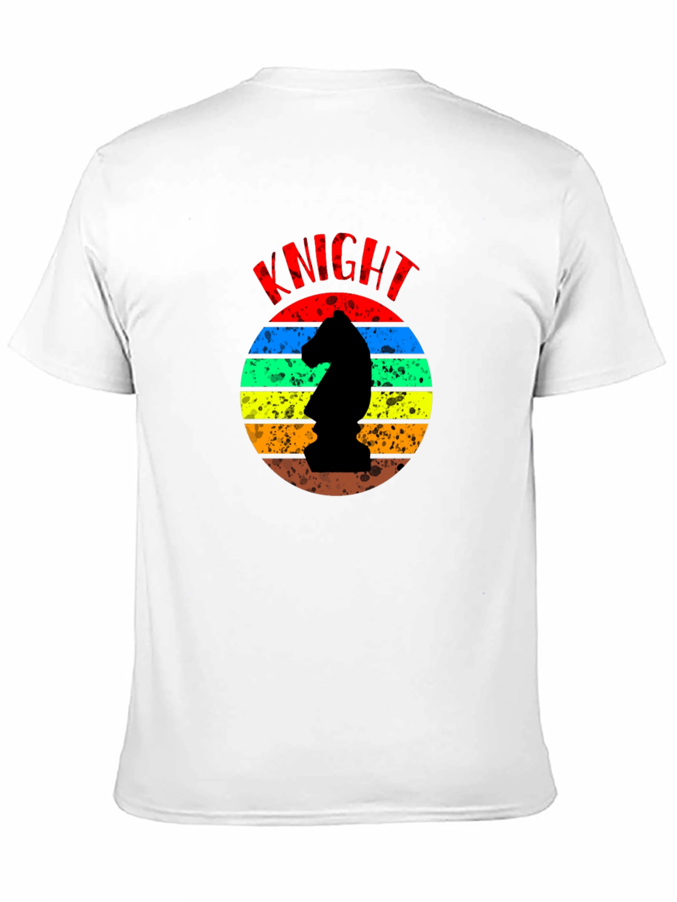 Retro Knight Chess Piece T-Shirt