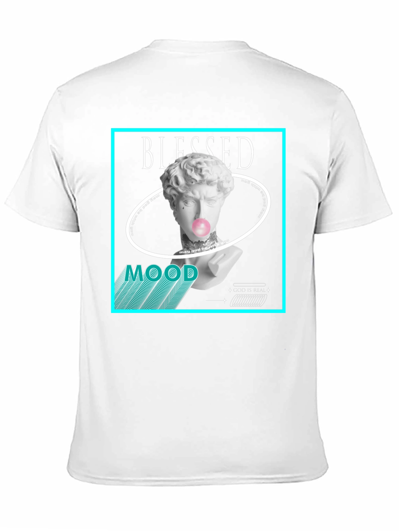 Blessed Mood Graphic Tee - Black T-Shirt