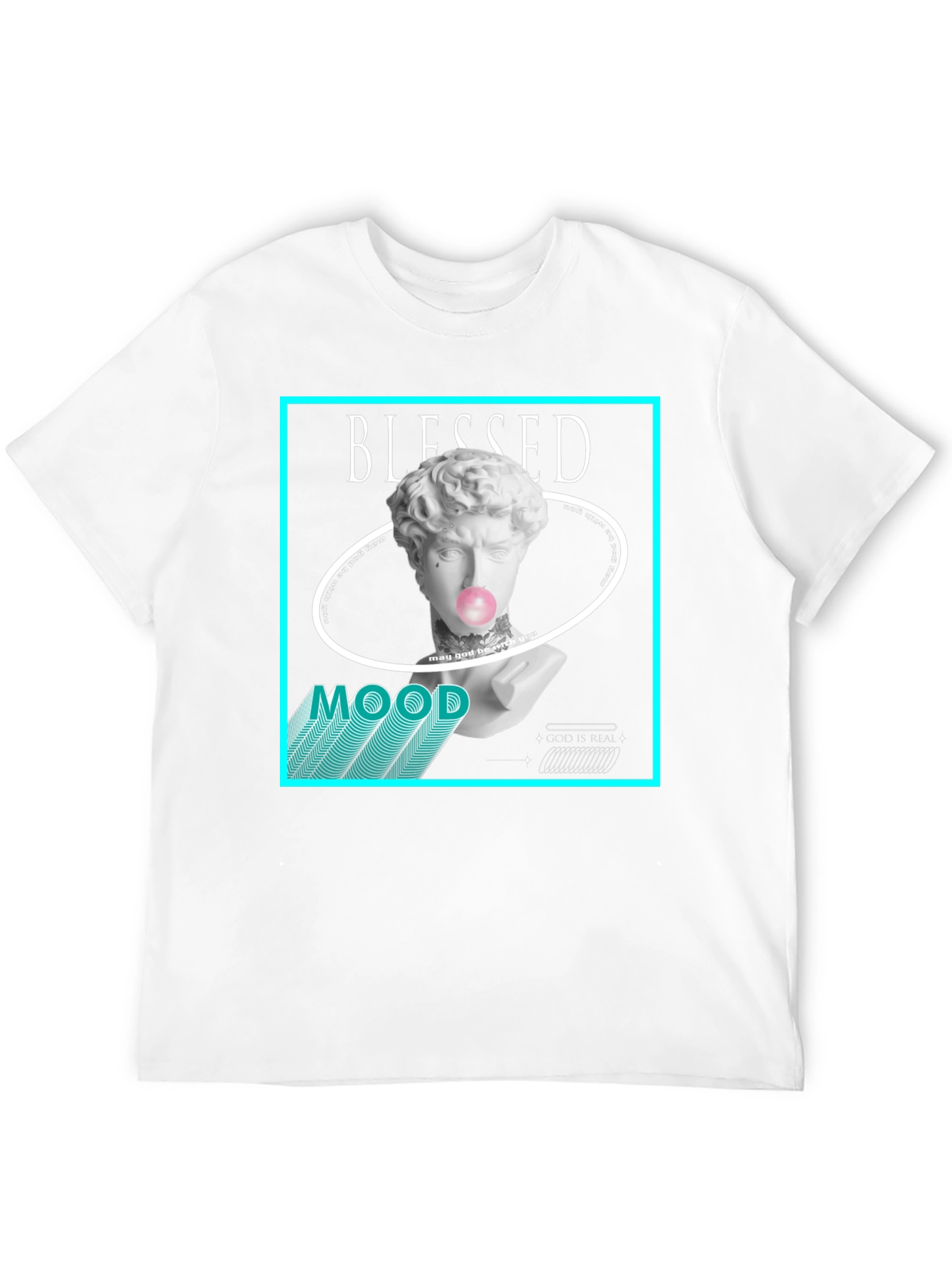 Blessed Mood Graphic Tee - Black T-Shirt