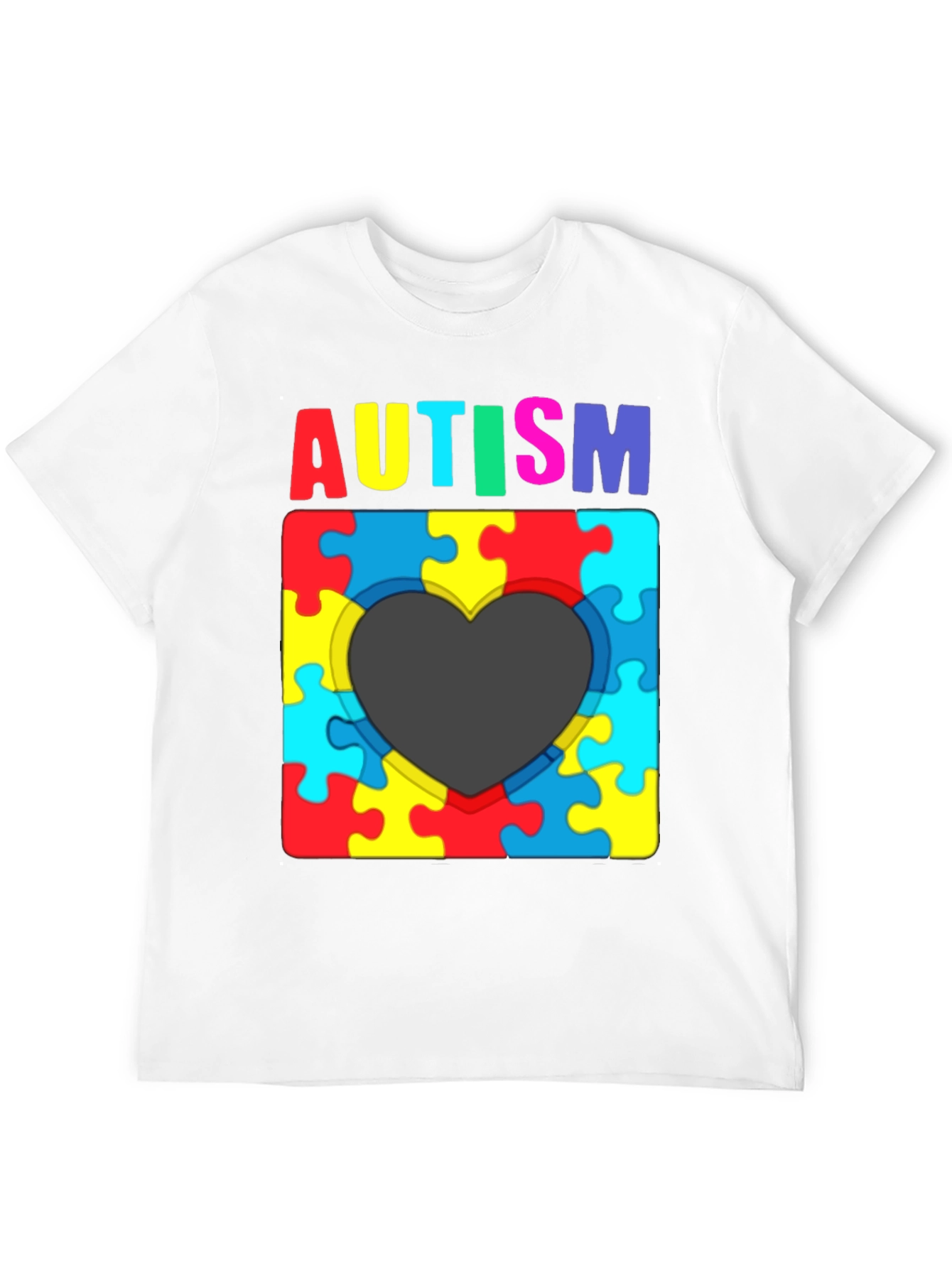 Autism Awareness Puzzle Heart T-Shirt