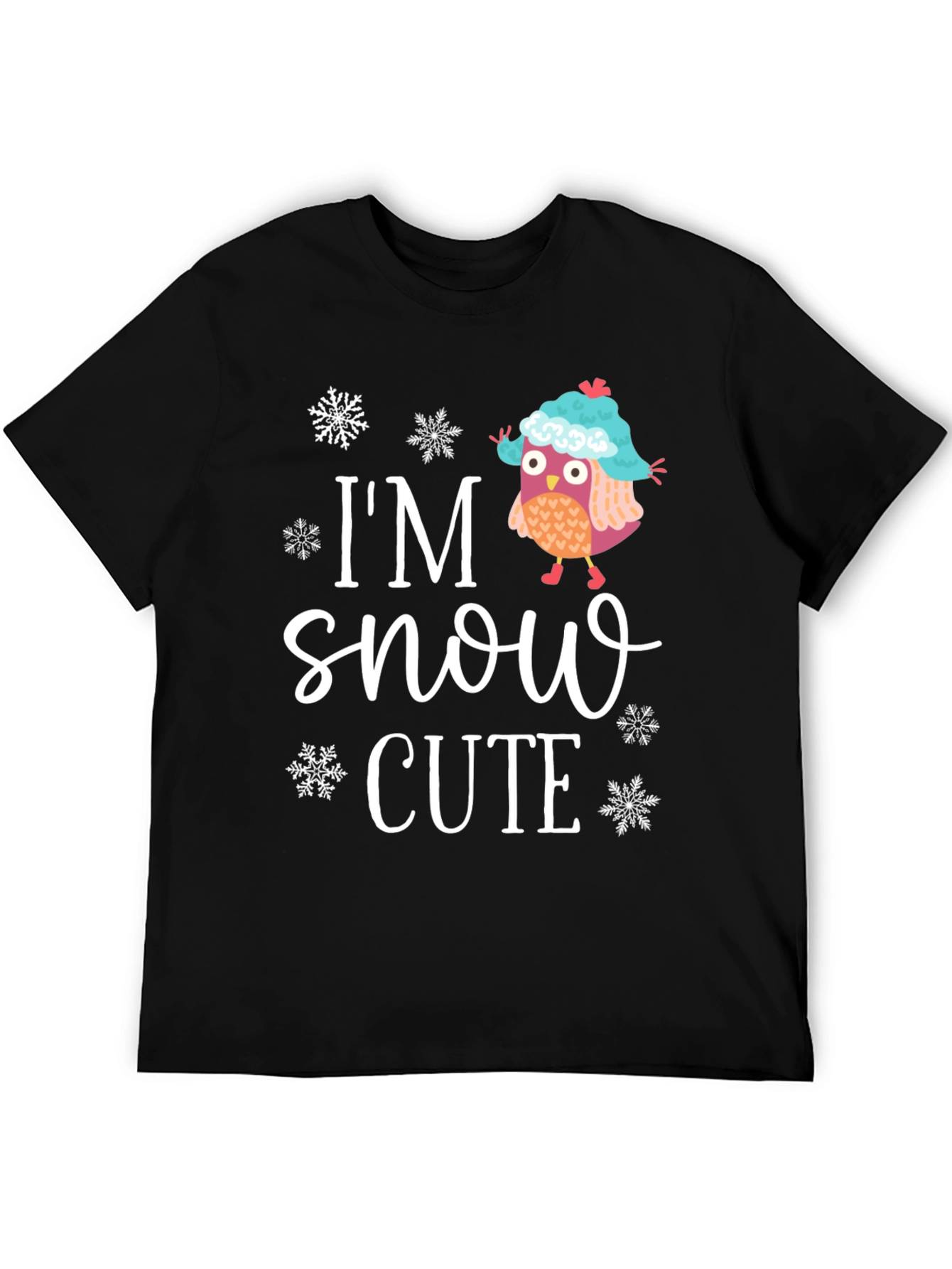 Im Snow Cute Owl Graphic Tee