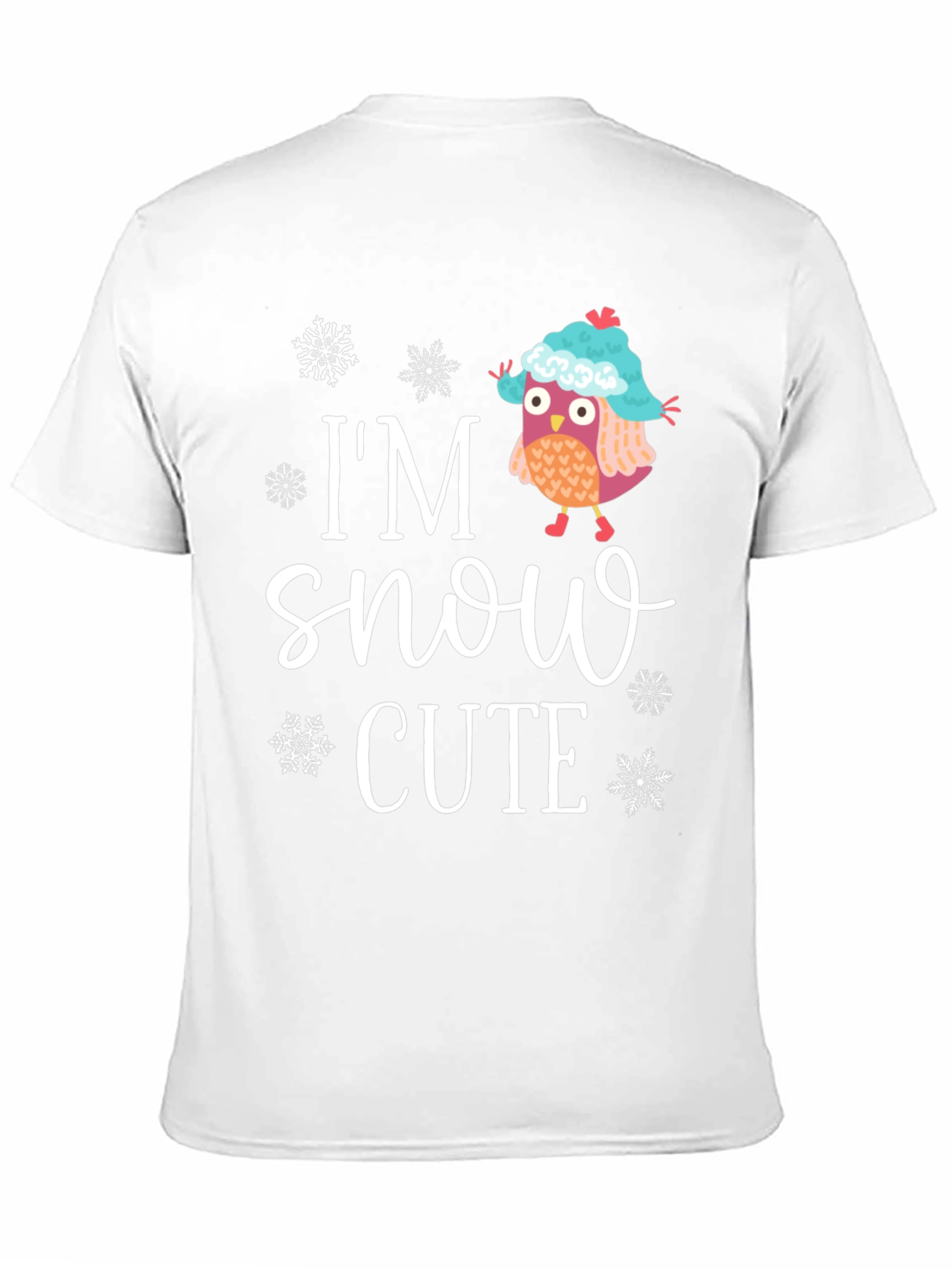 Im Snow Cute Owl Graphic Tee