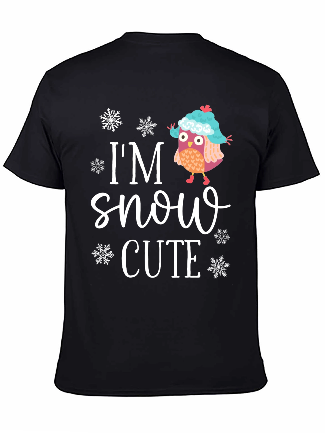 Im Snow Cute Owl Graphic Tee