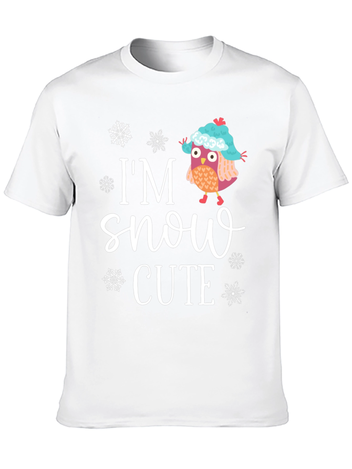 Im Snow Cute Owl Graphic Tee