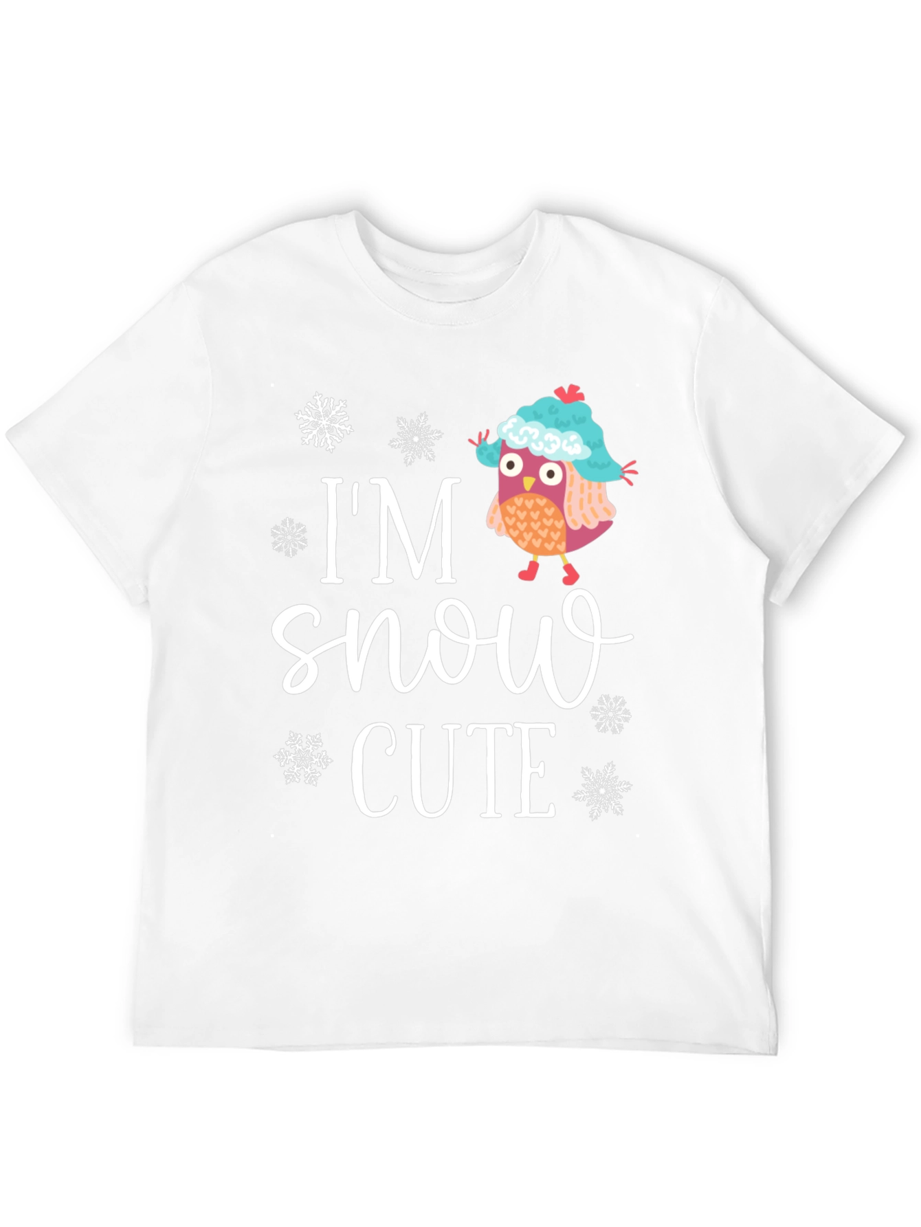 Im Snow Cute Owl Graphic Tee