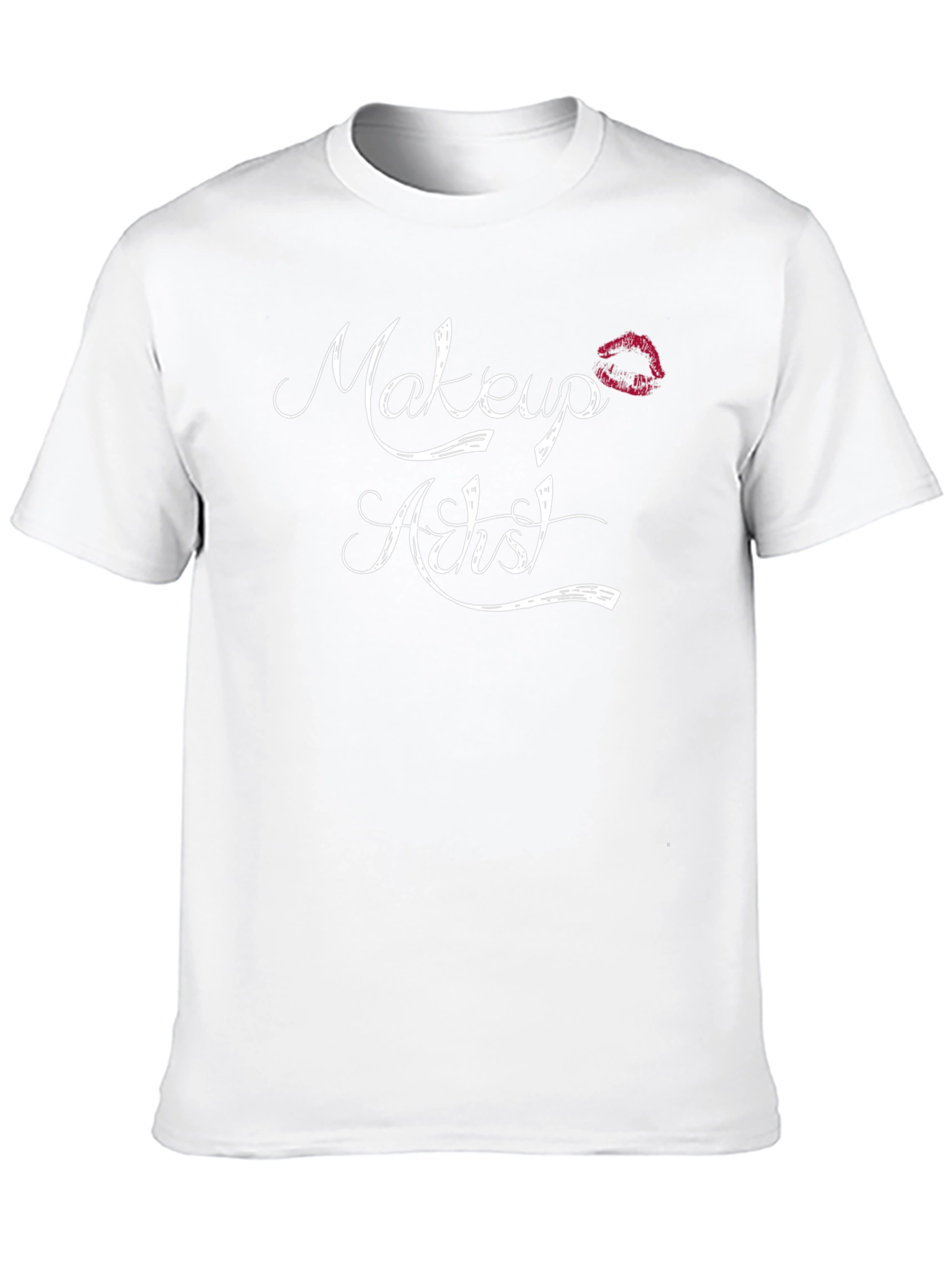 Makeup Artist T-Shirt Stylish Design Cotton Blend