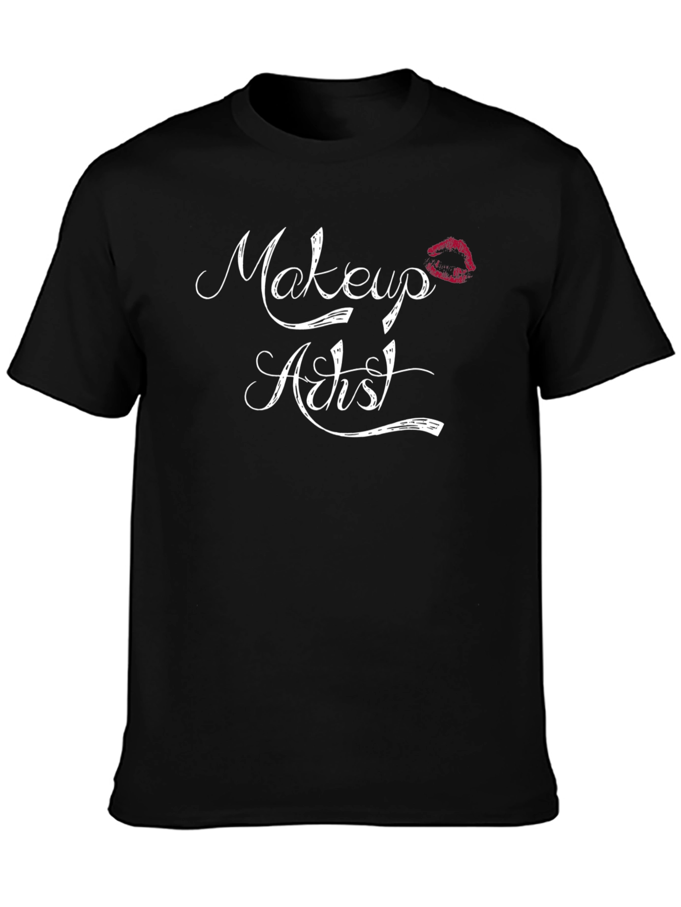 Makeup Artist T-Shirt Stylish Design Cotton Blend