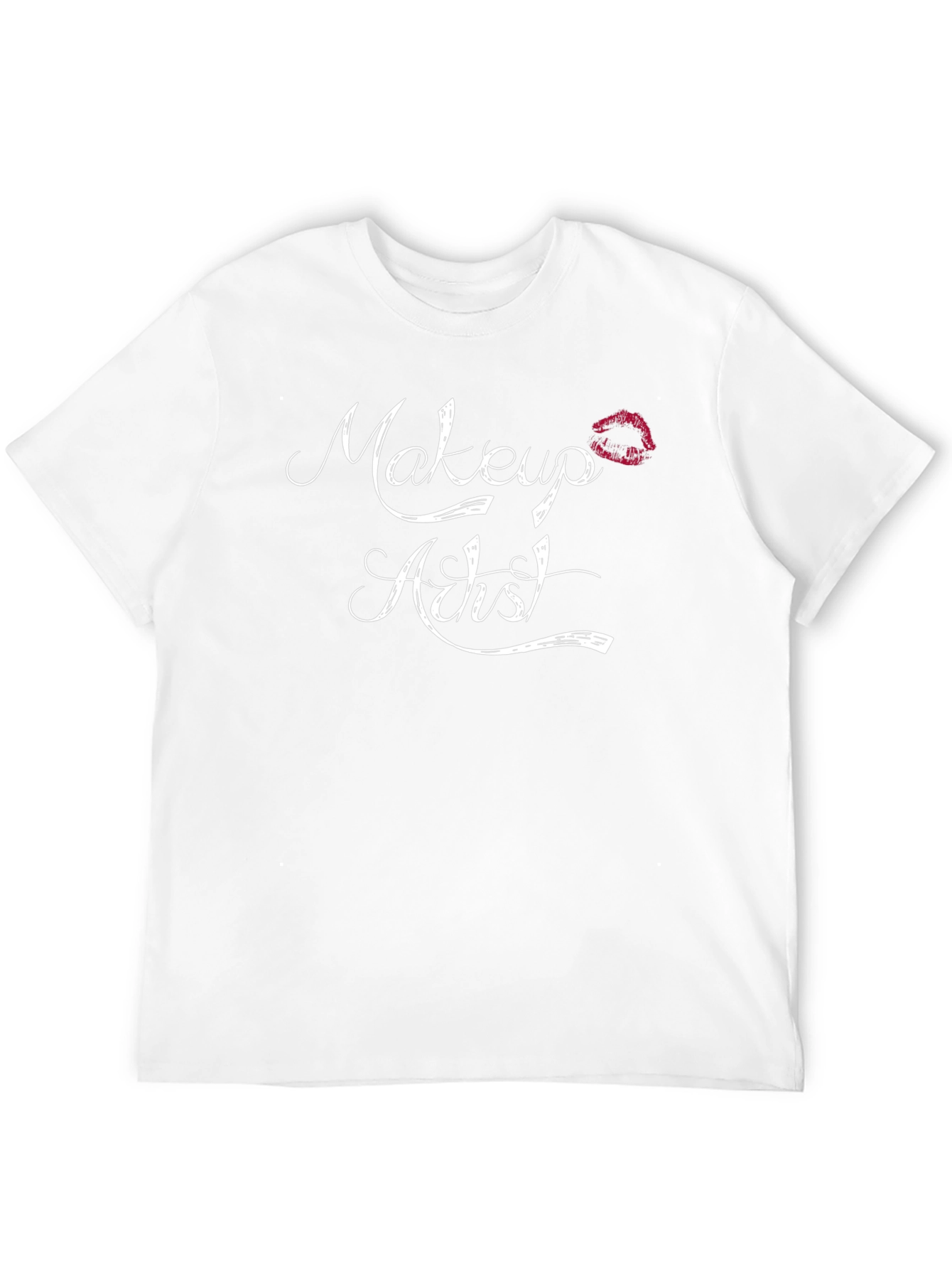 Makeup Artist T-Shirt Stylish Design Cotton Blend