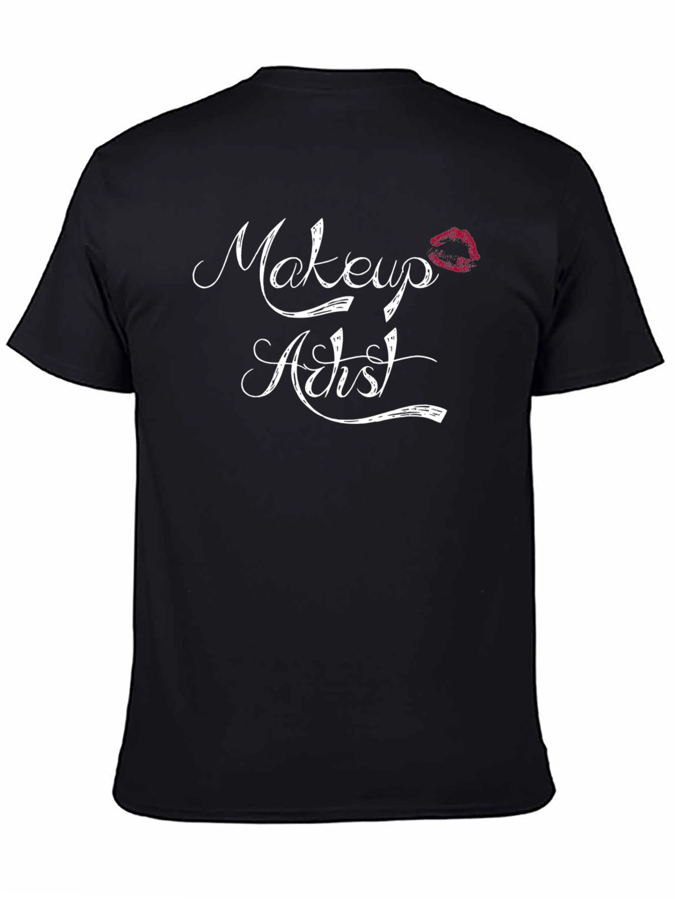 Makeup Artist T-Shirt Stylish Design Cotton Blend
