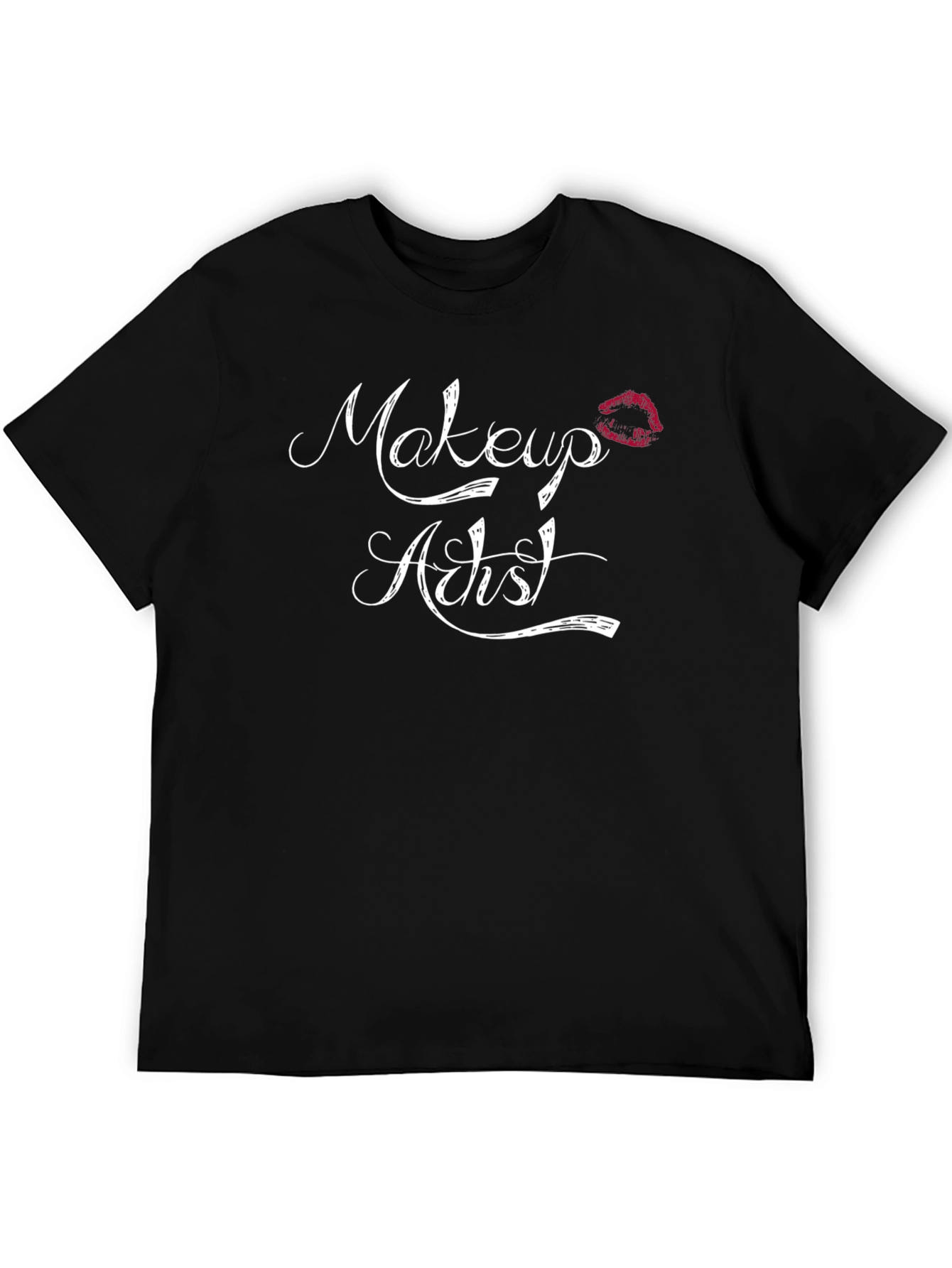 Makeup Artist T-Shirt Stylish Design Cotton Blend