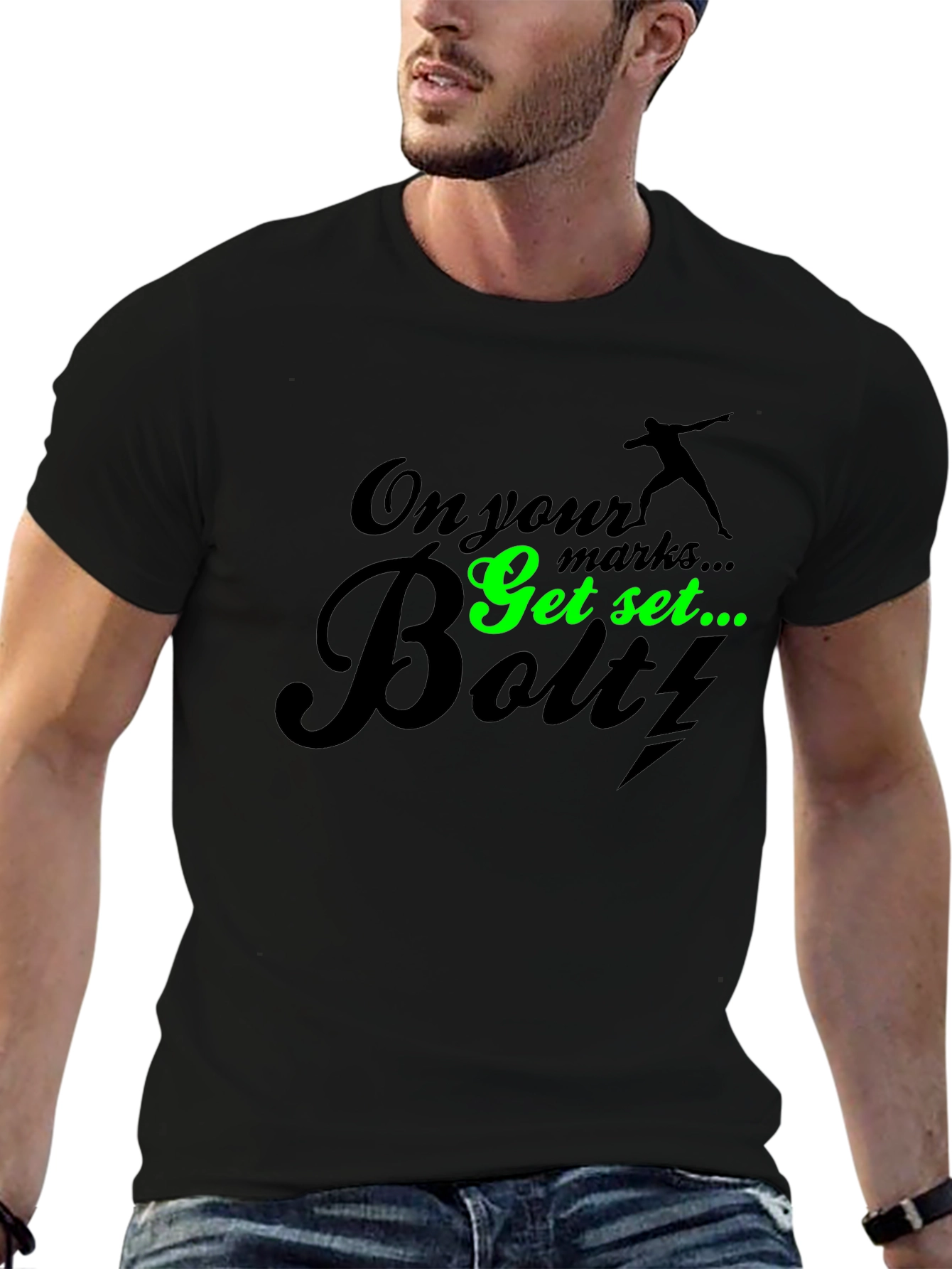 On Your Marks Bolt T-Shirt