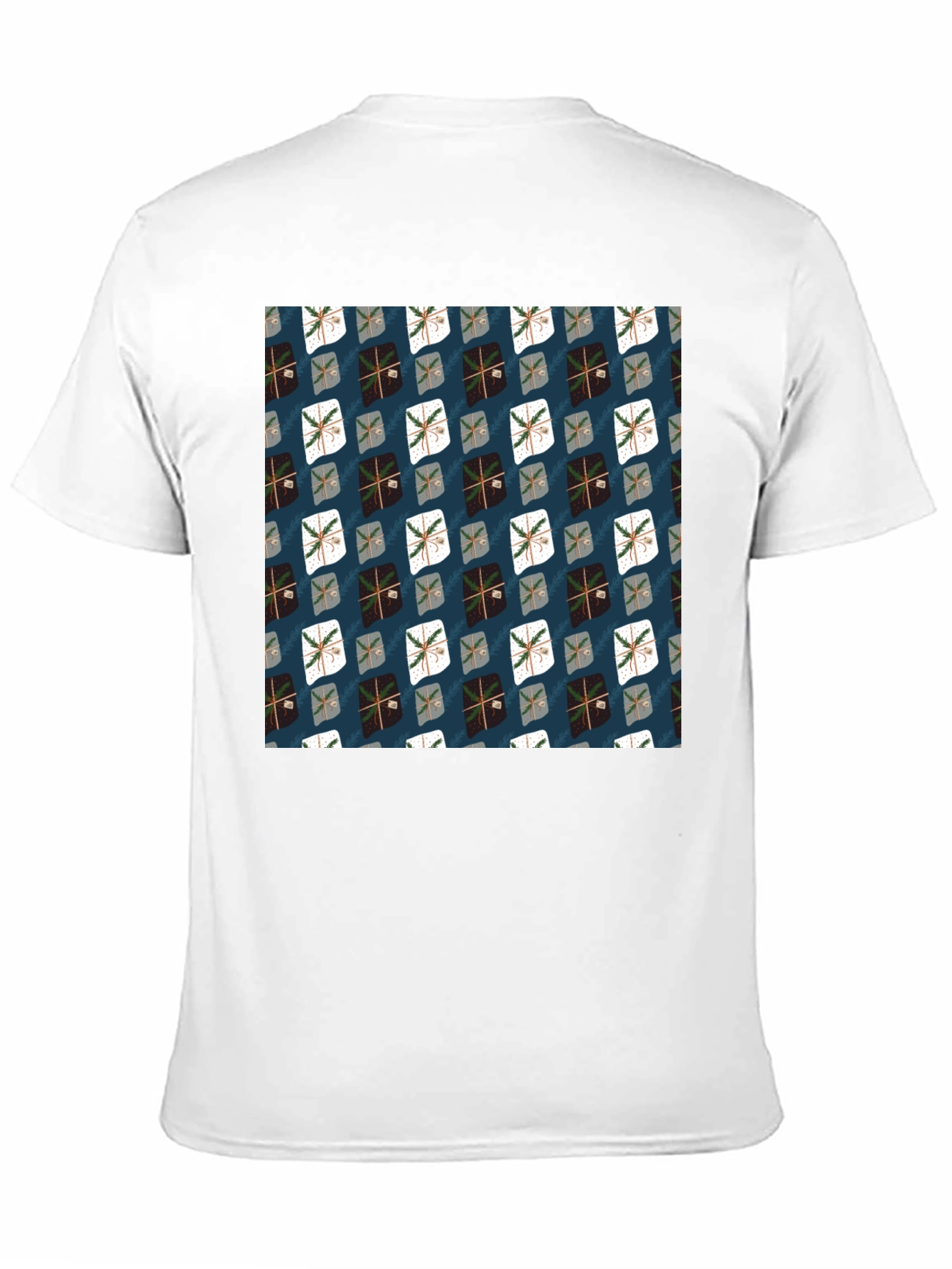 Gift Wrapped Presents Pattern T-Shirt
