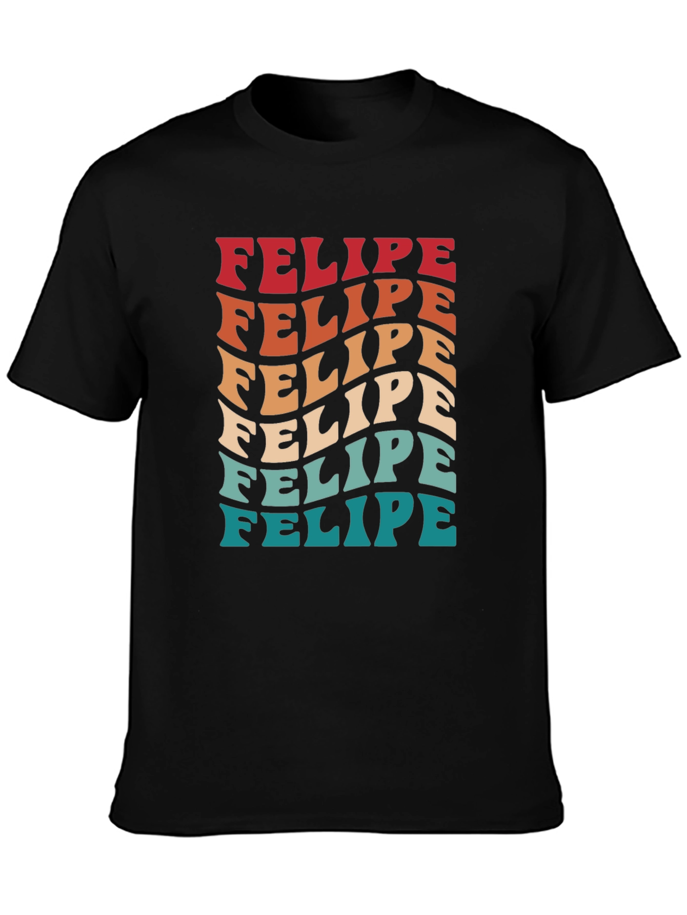 Retro Felipe T-Shirt - Funky Name Tee