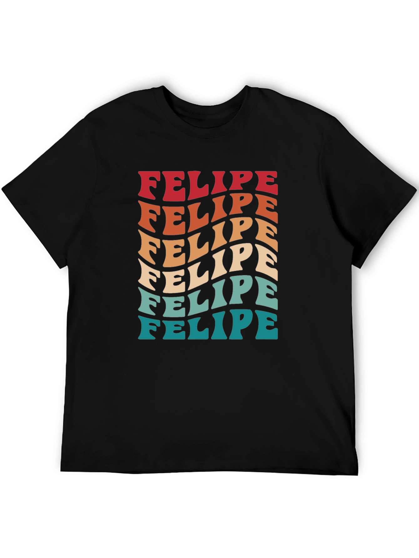 Retro Felipe T-Shirt - Funky Name Tee