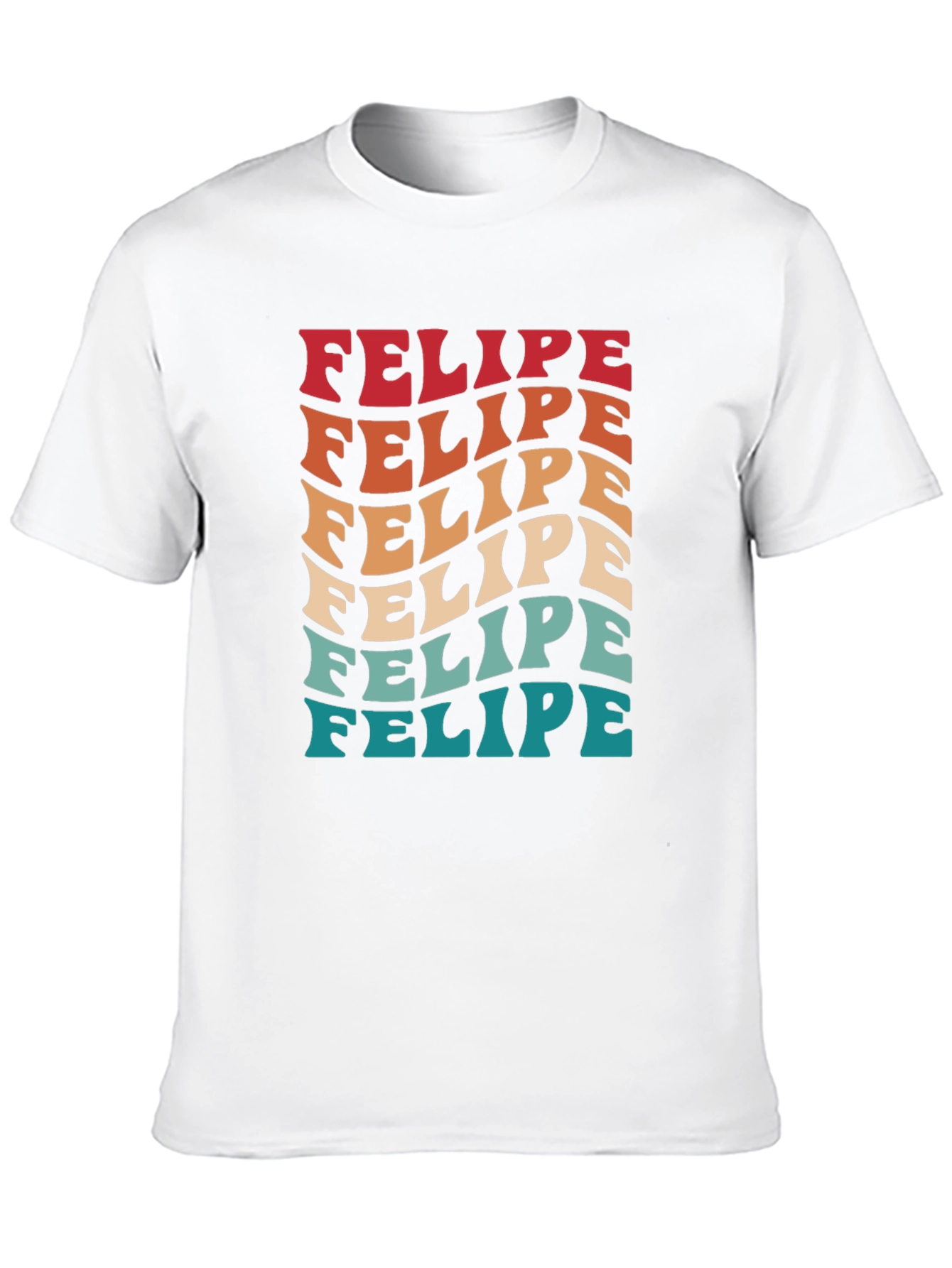 Retro Felipe T-Shirt - Funky Name Tee