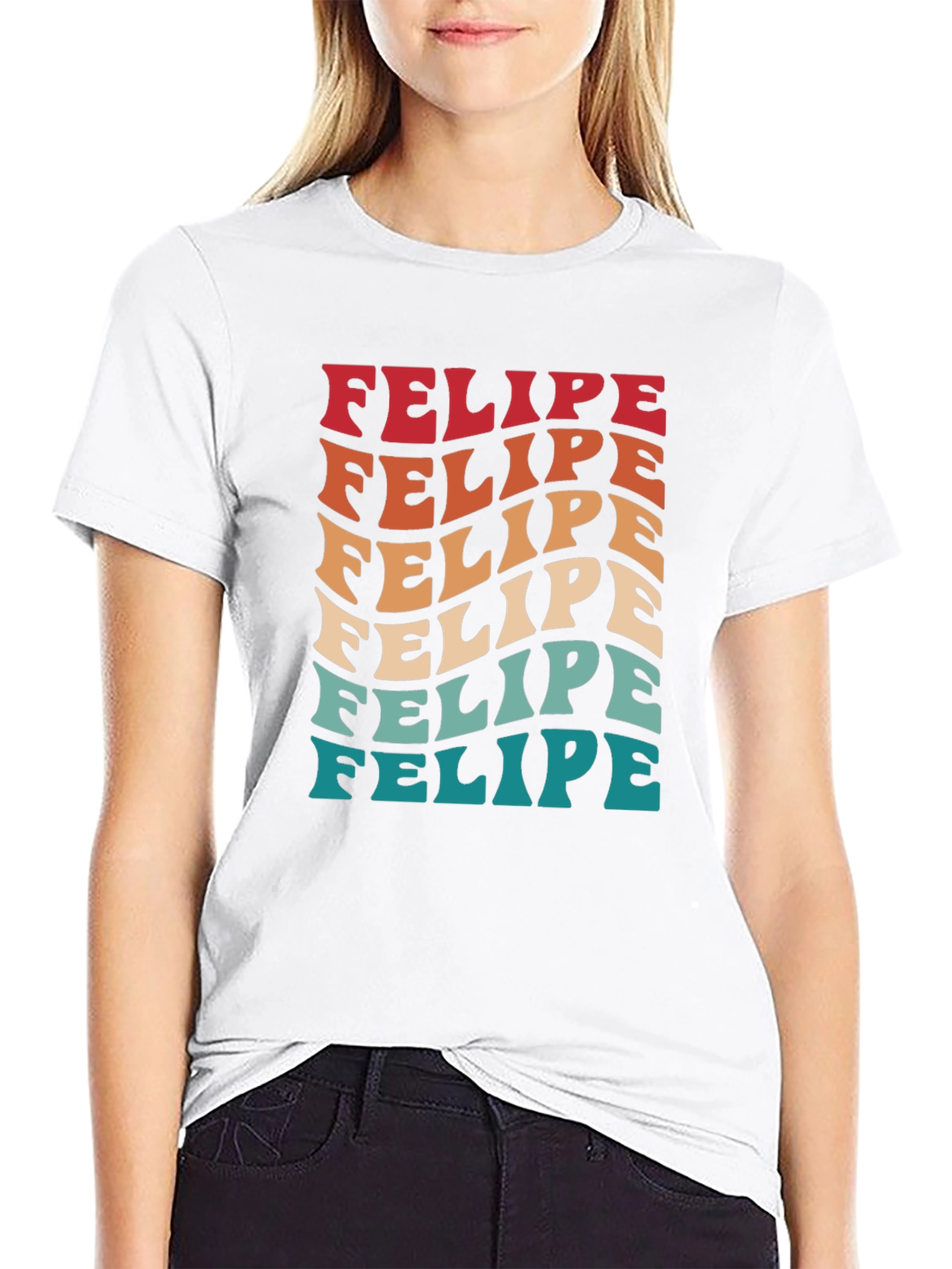 Retro Felipe T-Shirt - Funky Name Tee