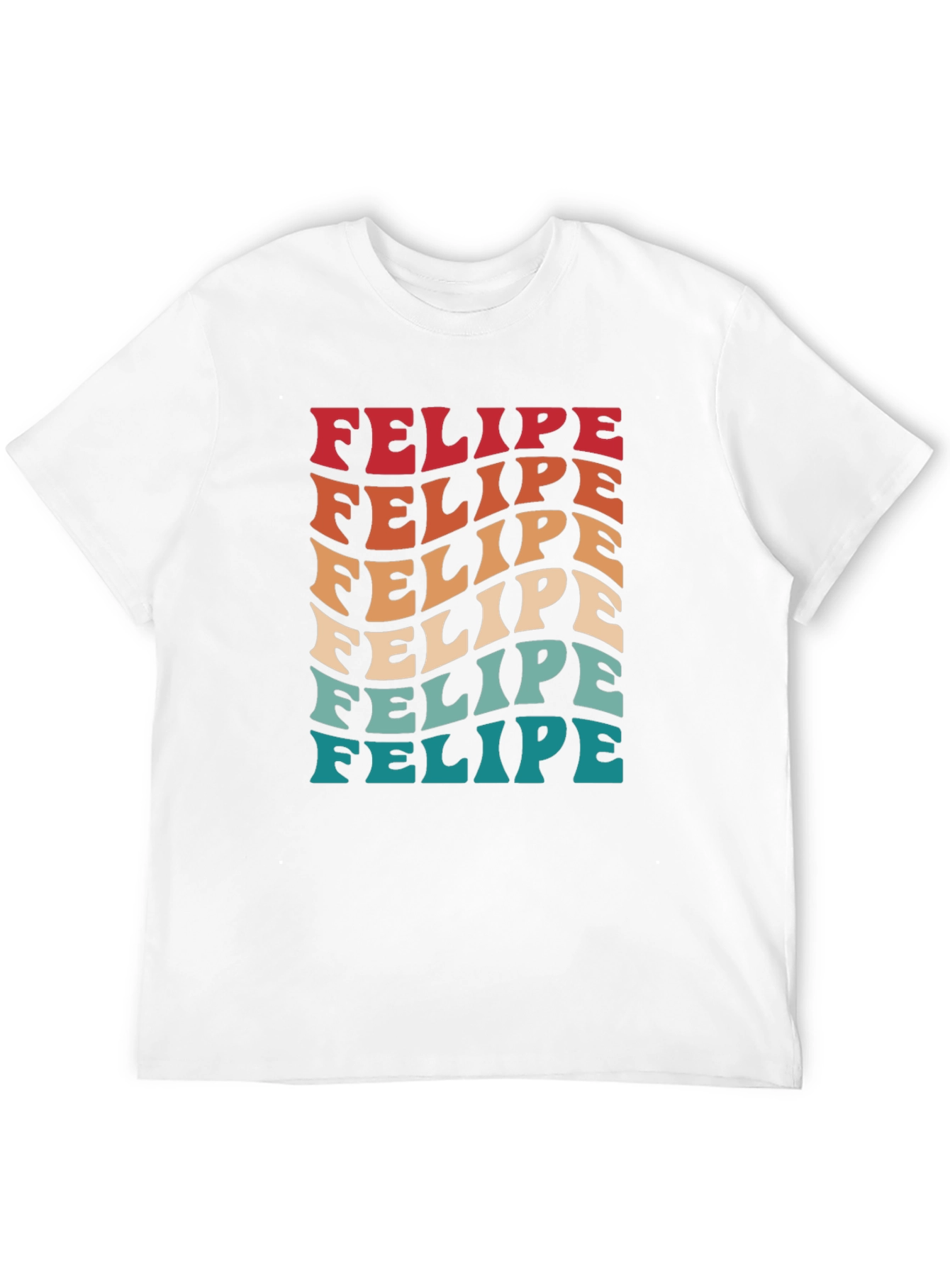 Retro Felipe T-Shirt - Funky Name Tee