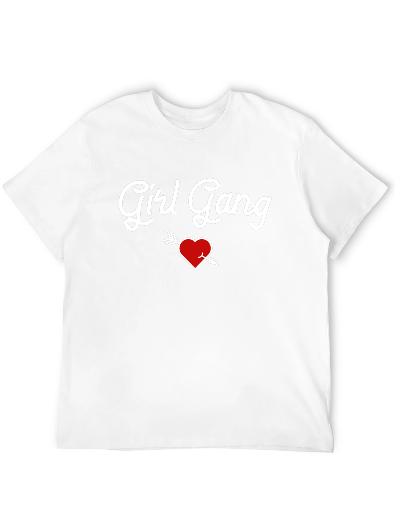 Girl Gang Heart Arrow Graphic T-Shirt