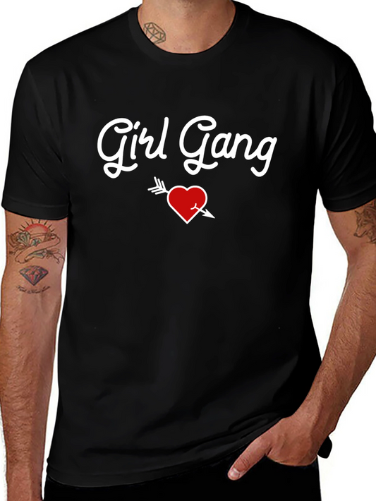 Girl Gang Heart Arrow Graphic T-Shirt