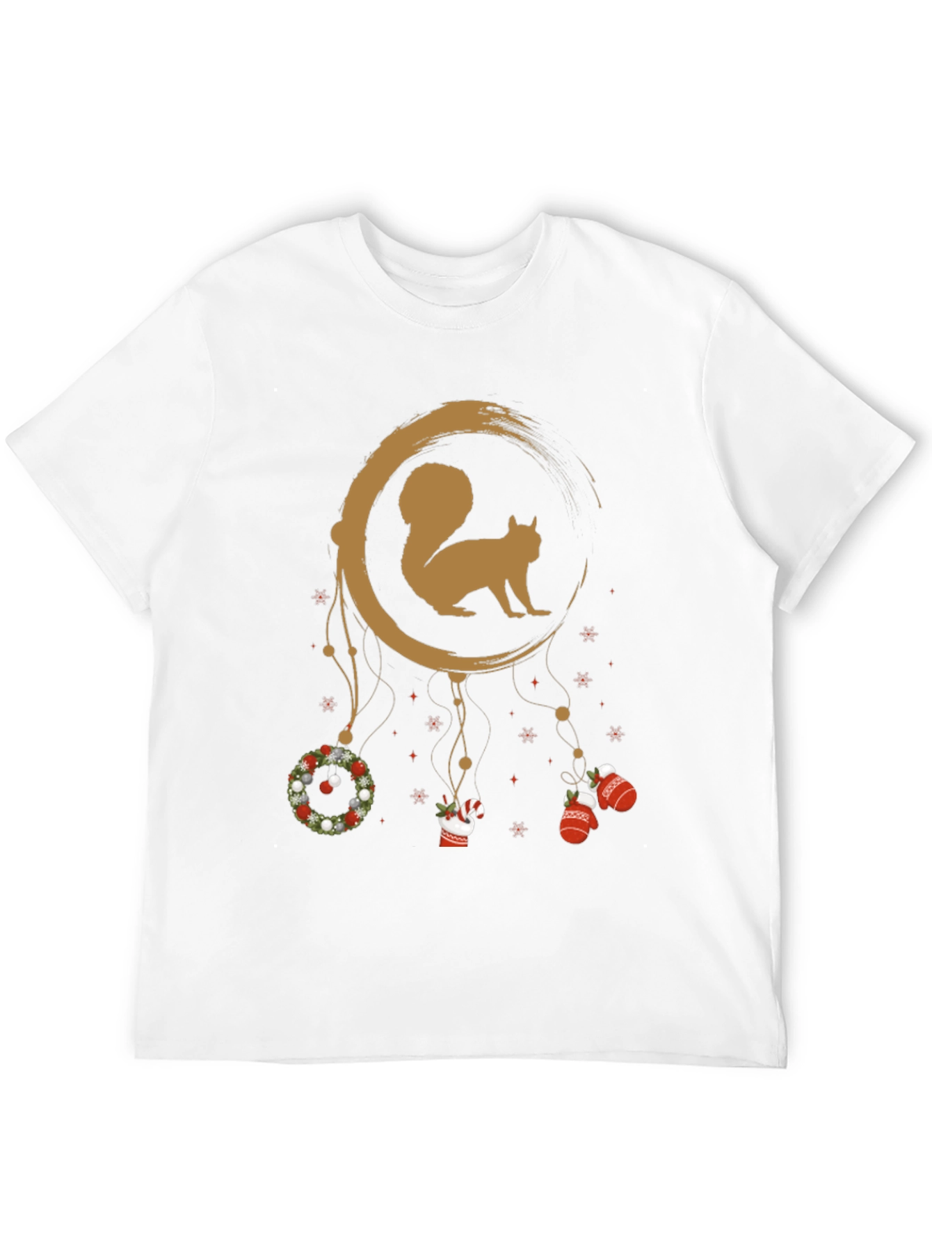 Squirrel Christmas Dreamcatcher T-Shirt