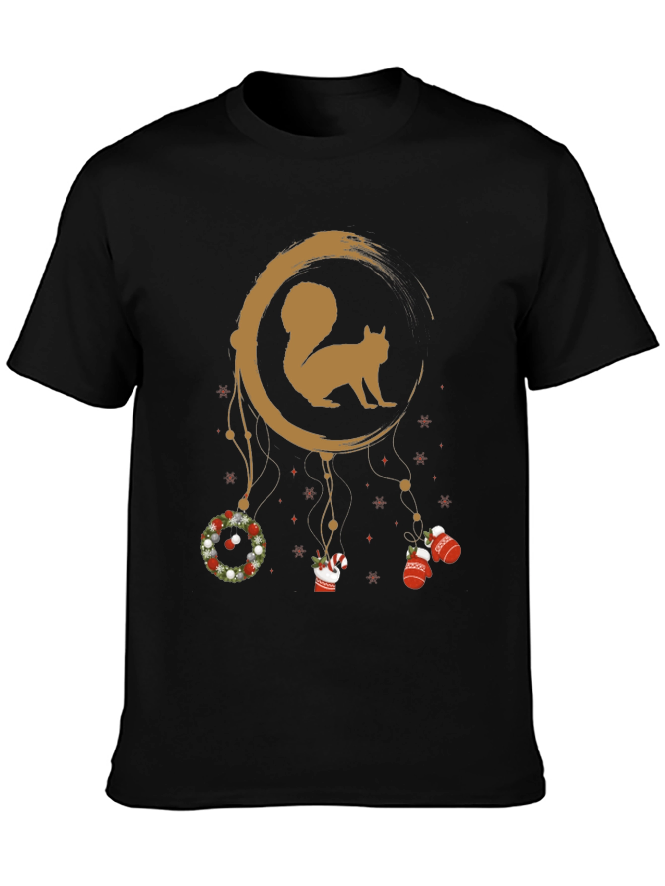 Squirrel Christmas Dreamcatcher T-Shirt