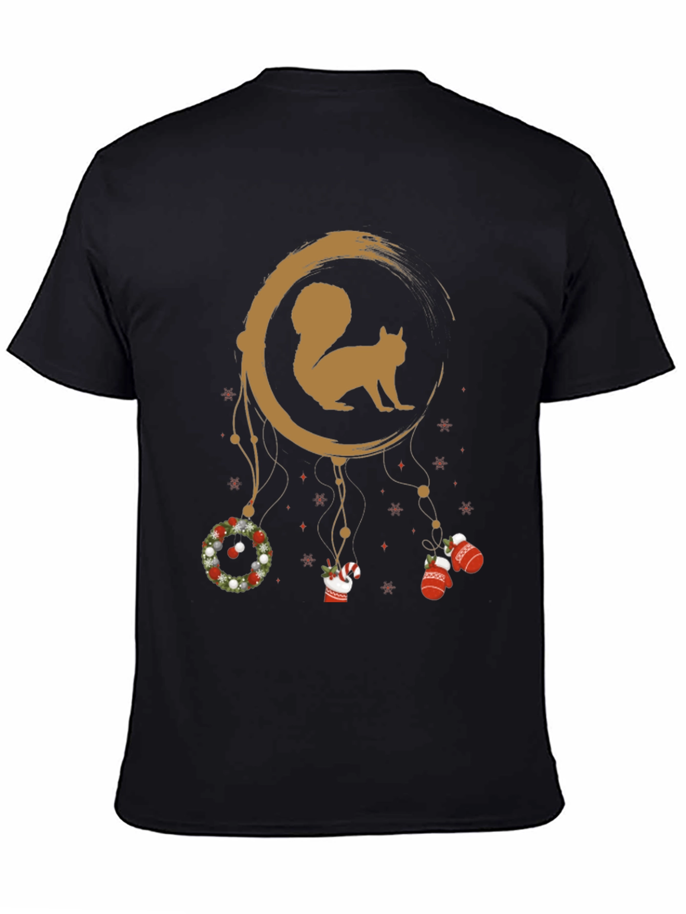 Squirrel Christmas Dreamcatcher T-Shirt