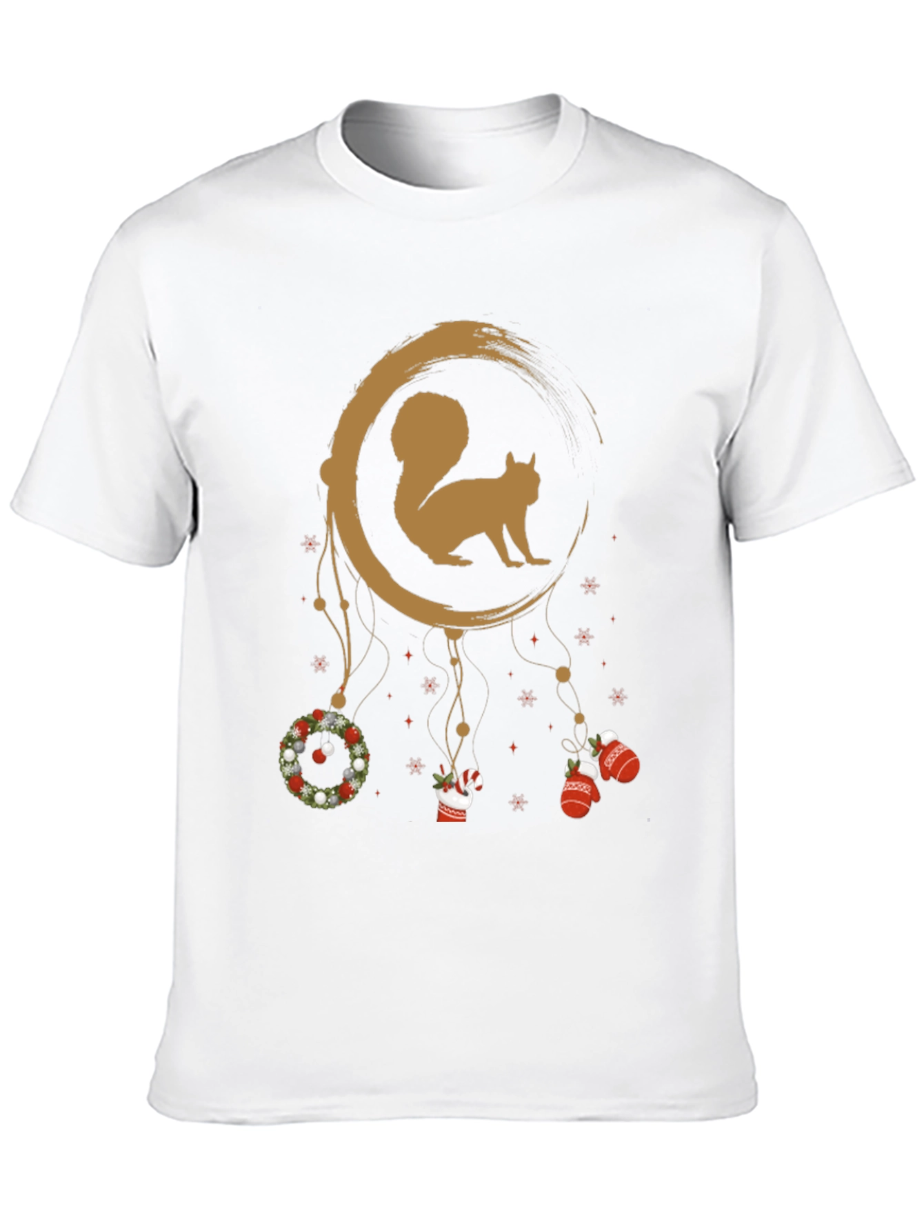 Squirrel Christmas Dreamcatcher T-Shirt