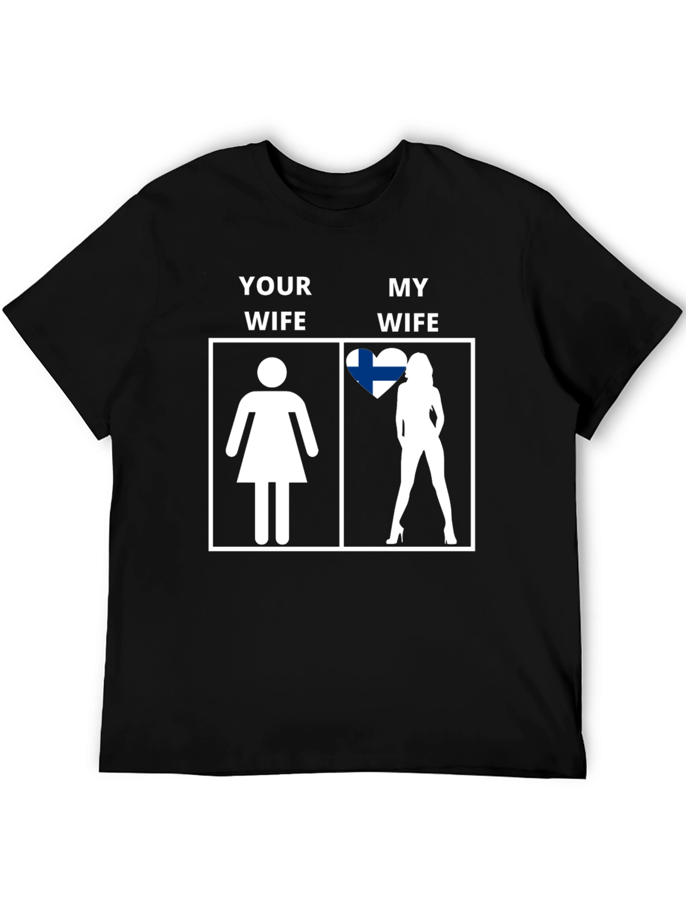 Finland Wife T-Shirt - Funny Graphic Tee