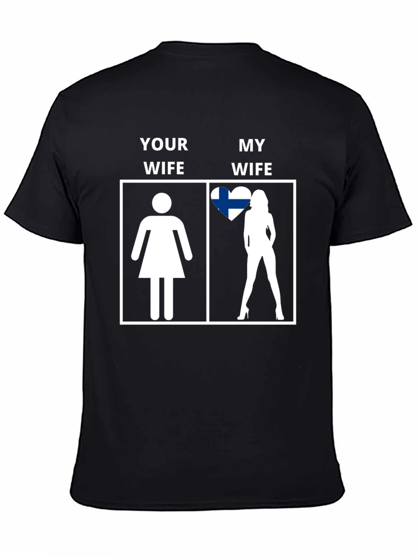 Finland Wife T-Shirt - Funny Graphic Tee
