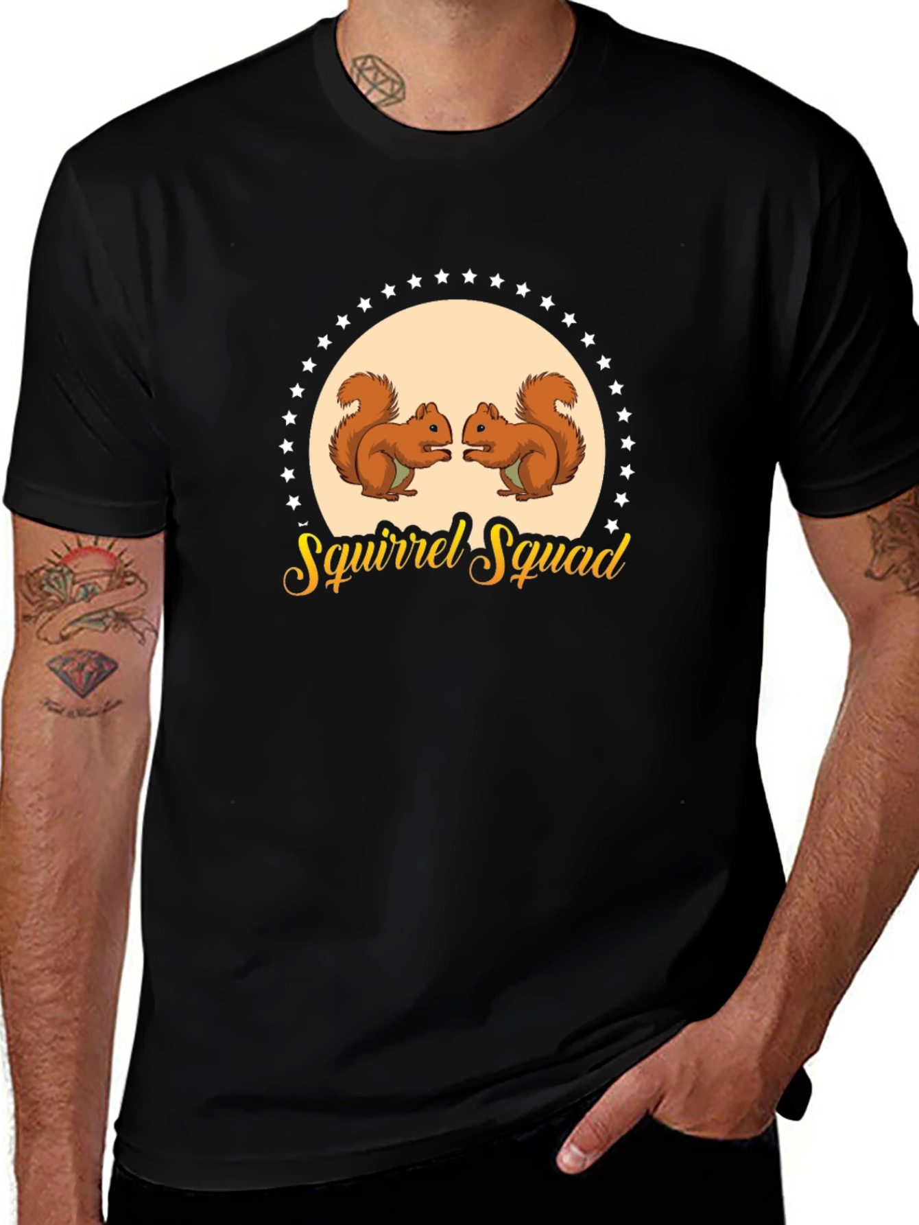 Squirrel Squad Graphic T-Shirt