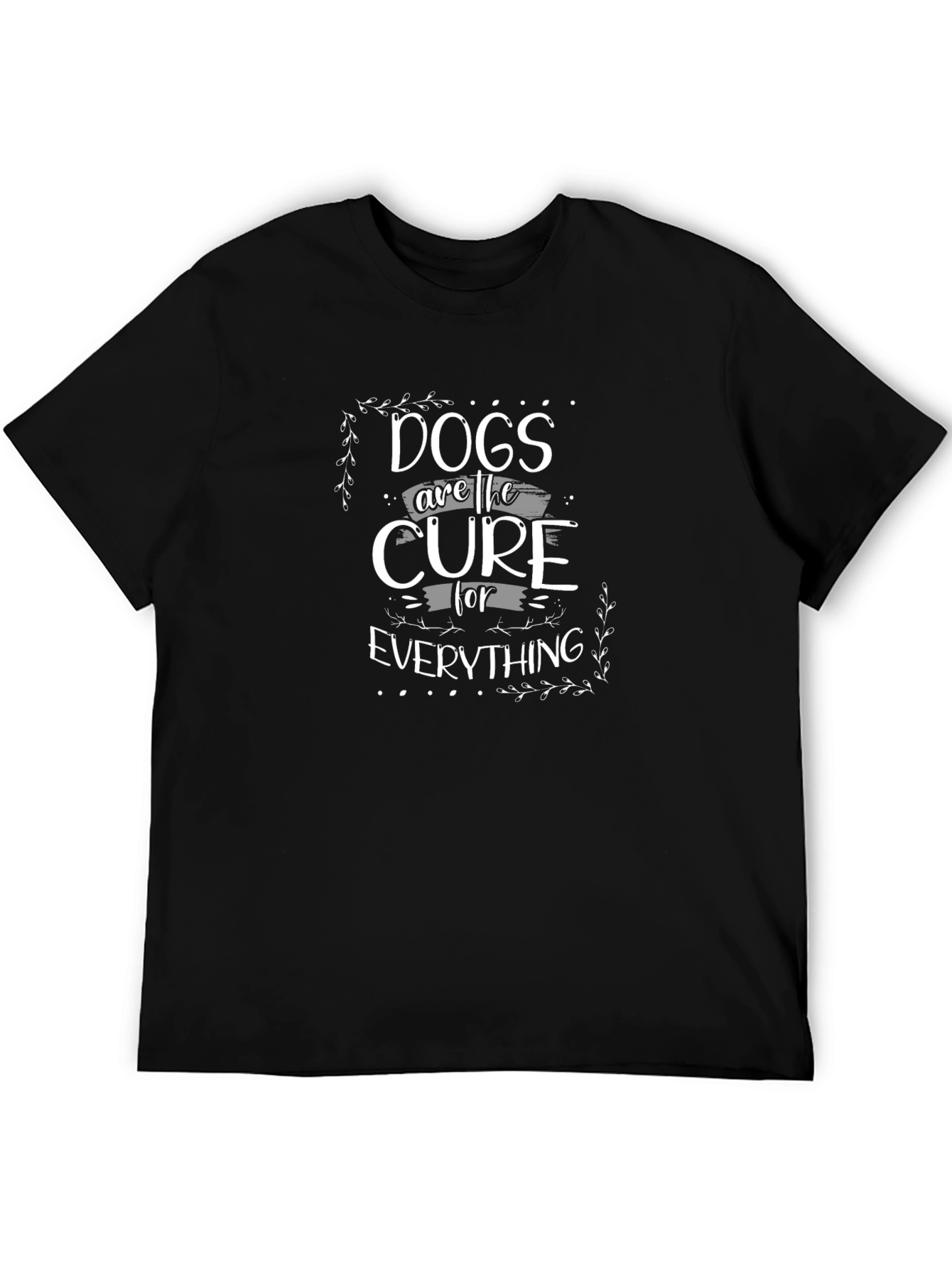 Dogs are the Cure Graphic T-Shirt